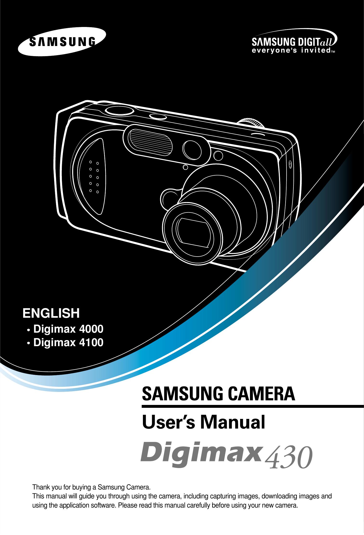 Samsung 430 Digital Camera User Manual