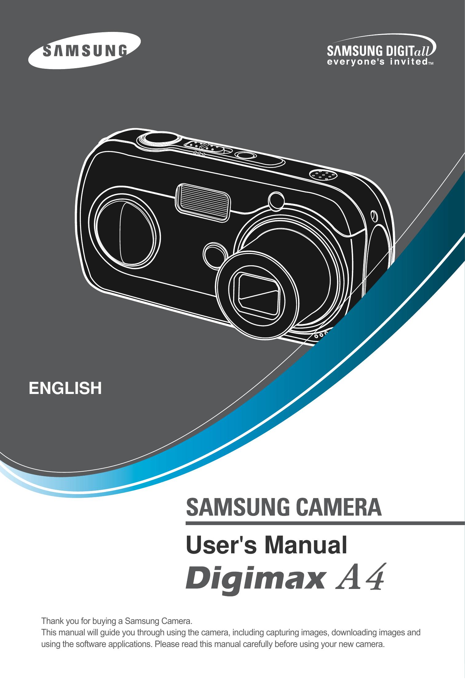 Samsung A4 Digital Camera User Manual
