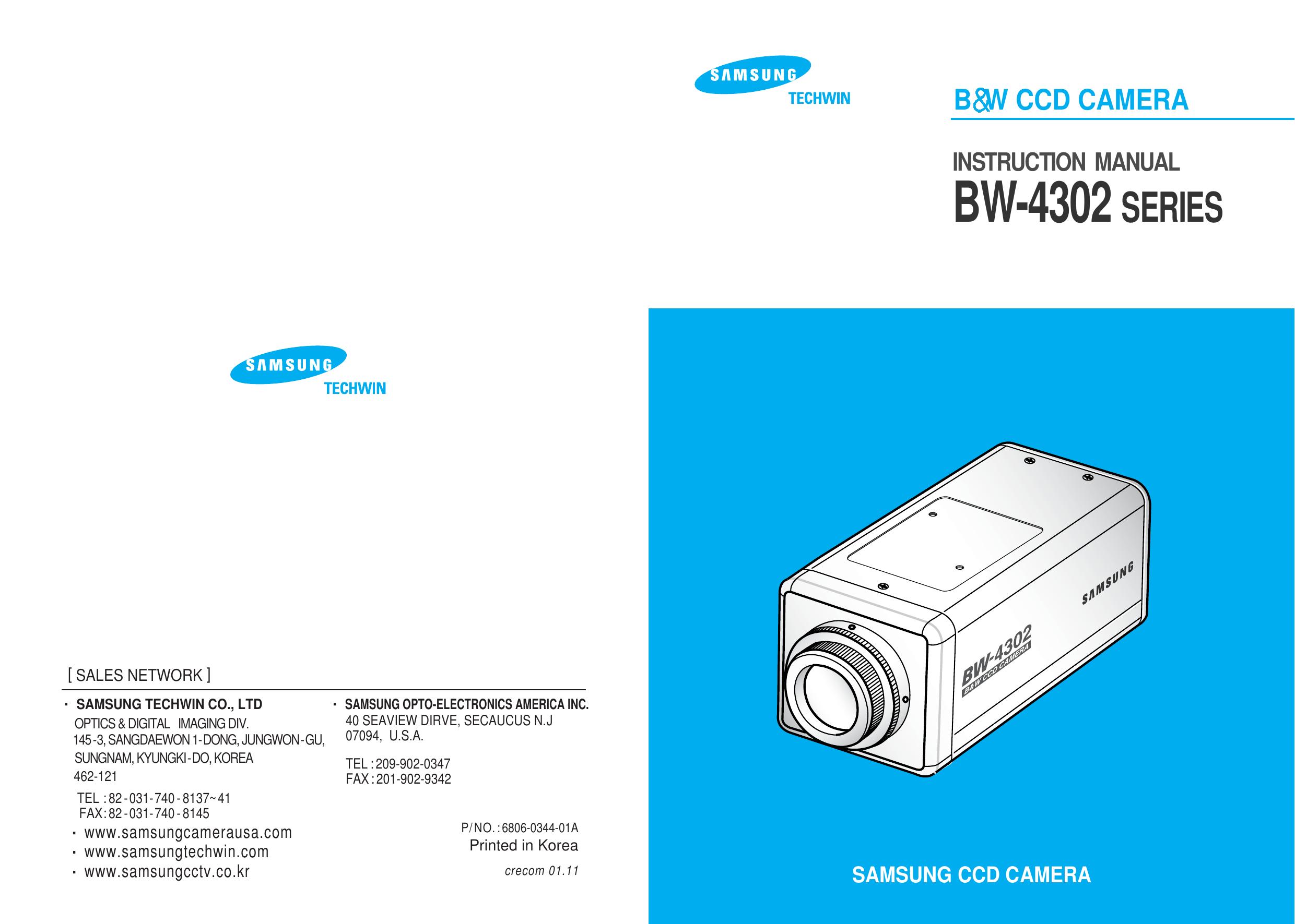 Samsung BW-4302 Digital Camera User Manual