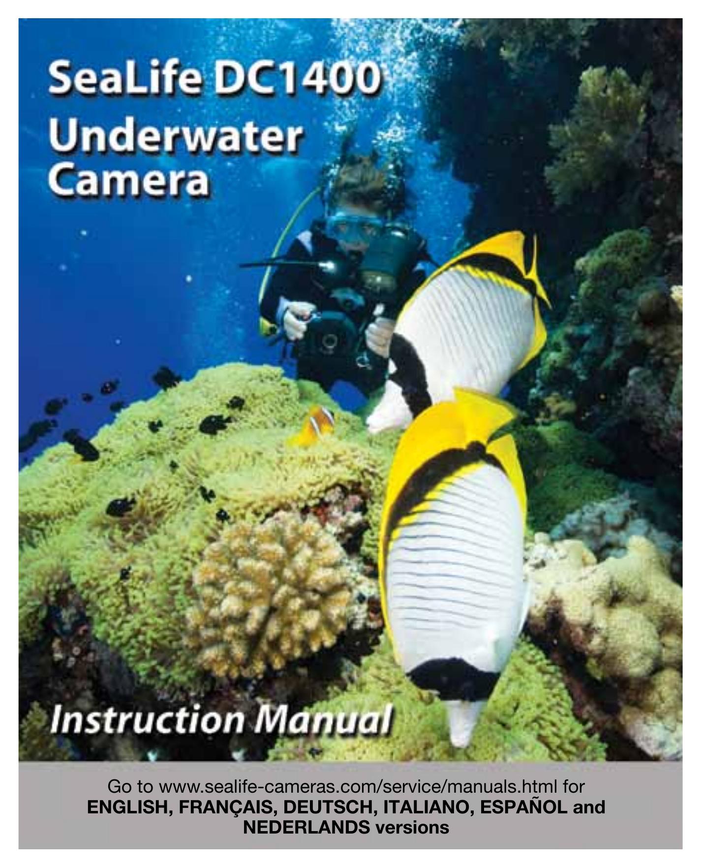 Sealife DC1400 Digital Camera User Manual