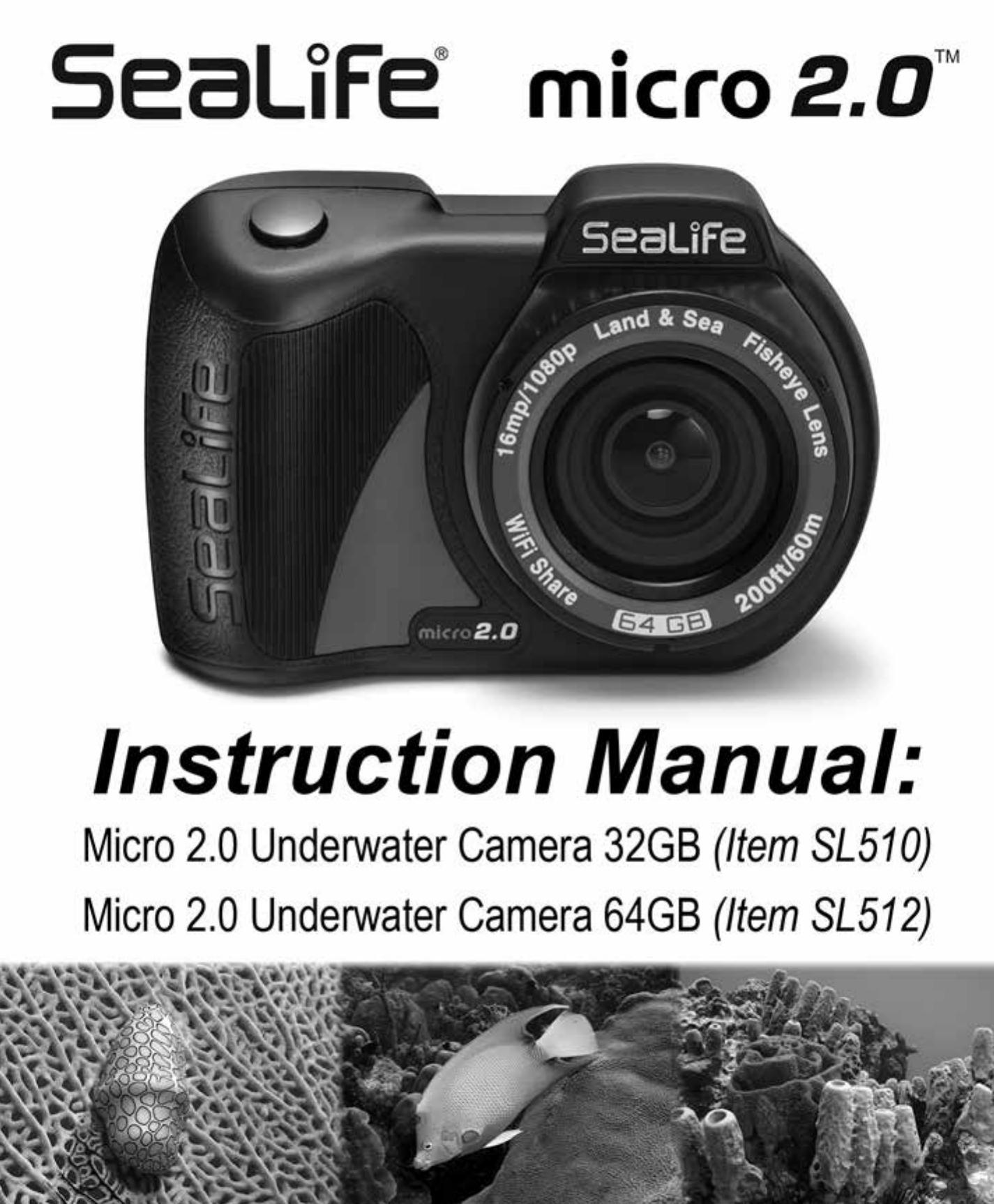 Sealife SL510 Digital Camera User Manual