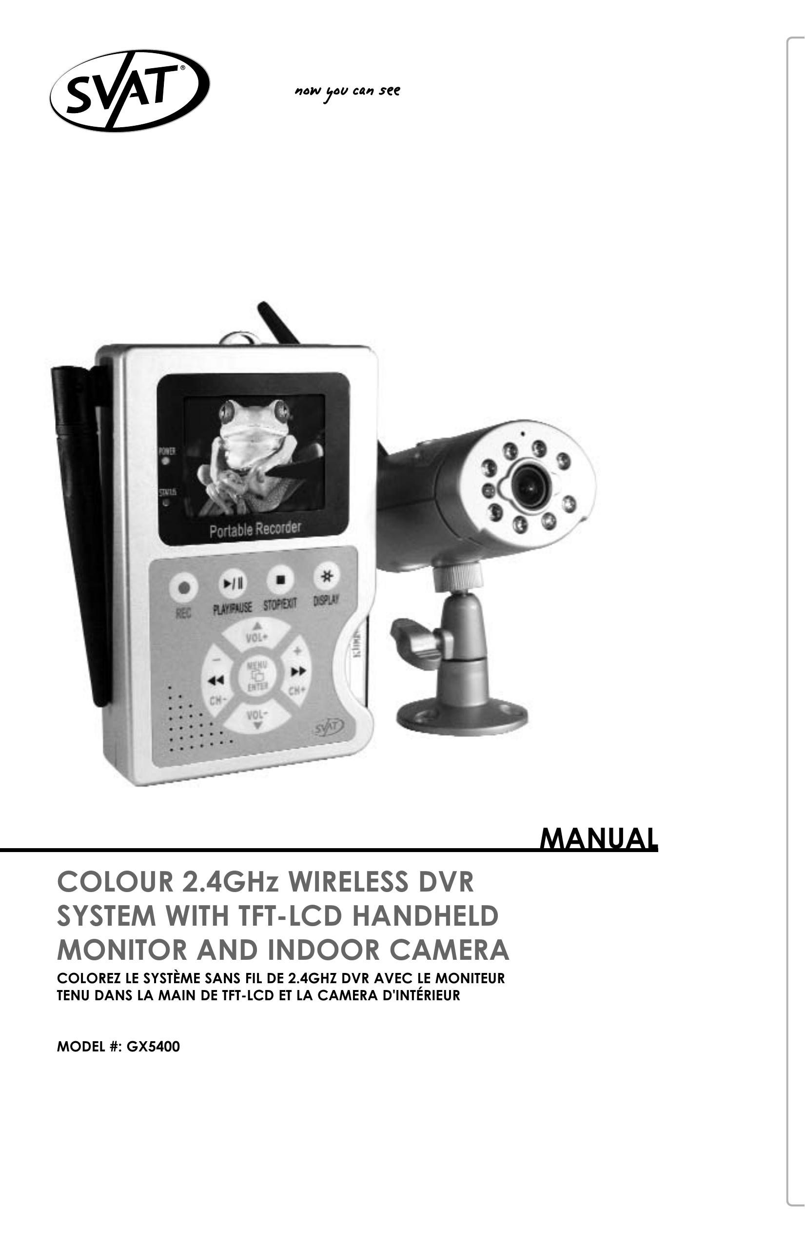 SVAT Electronics GX5400 Digital Camera User Manual