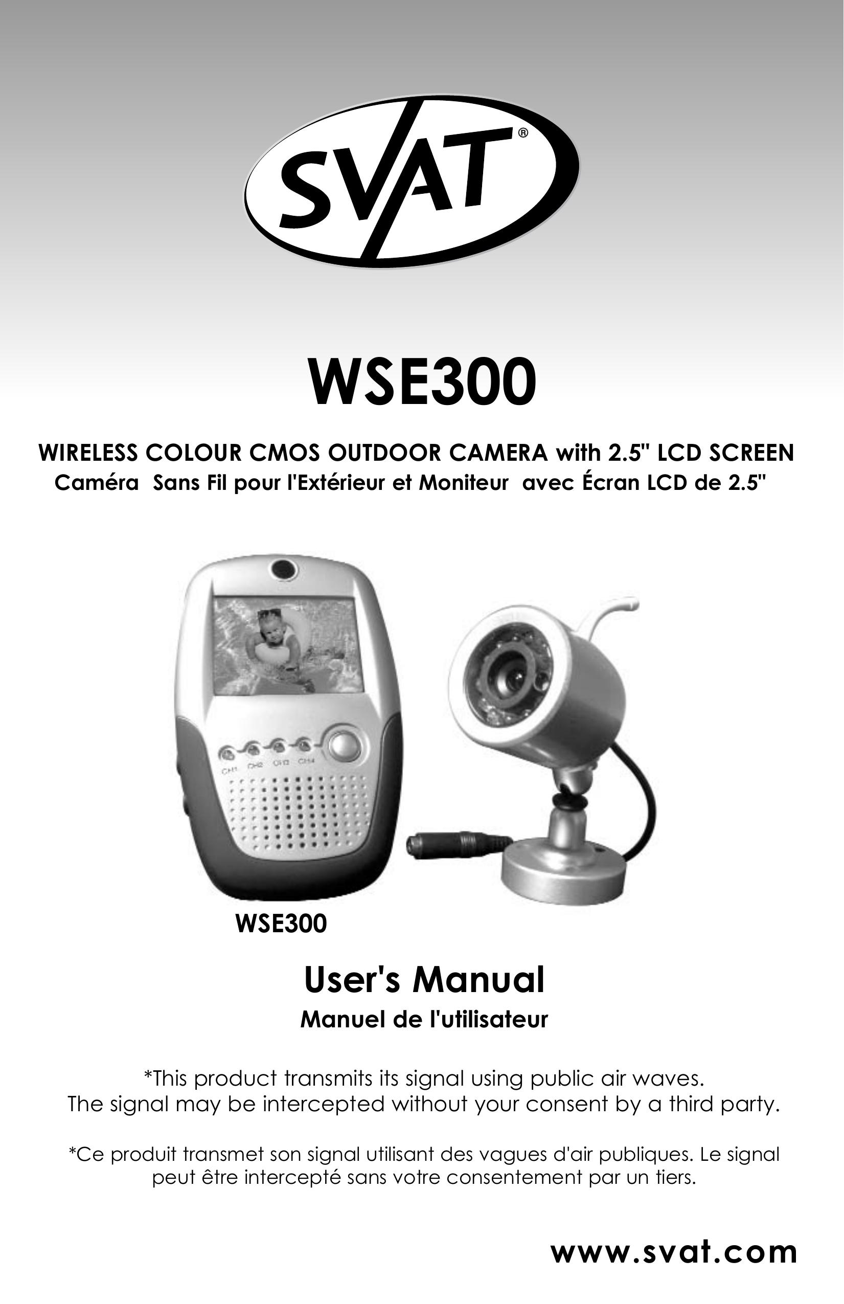 SVAT Electronics WSE300 Digital Camera User Manual