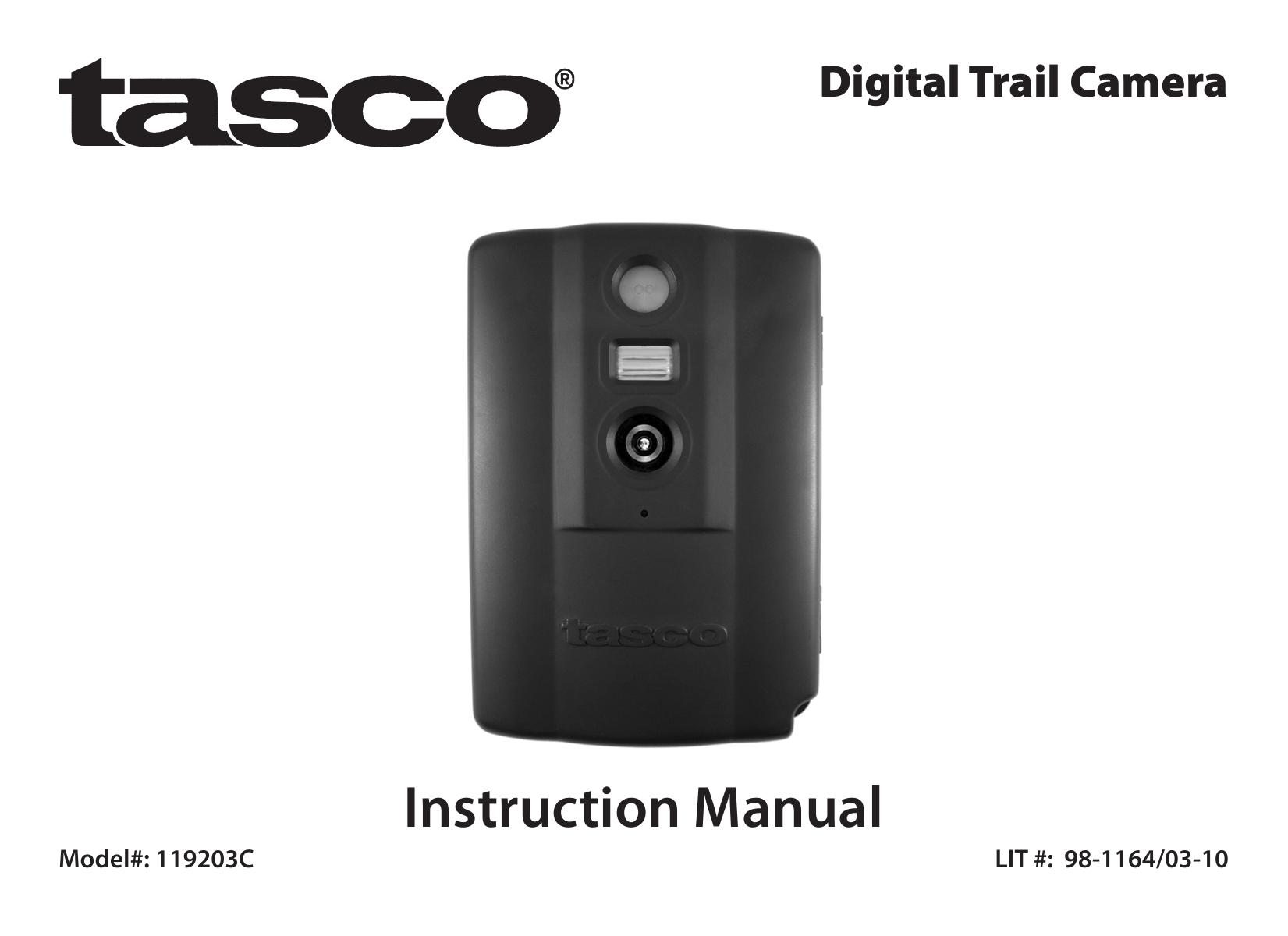 Tasco 119203C Digital Camera User Manual