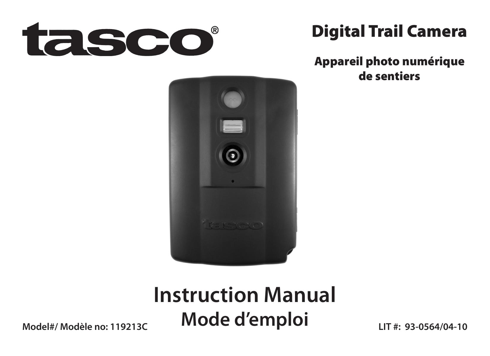 Tasco 119213C Digital Camera User Manual