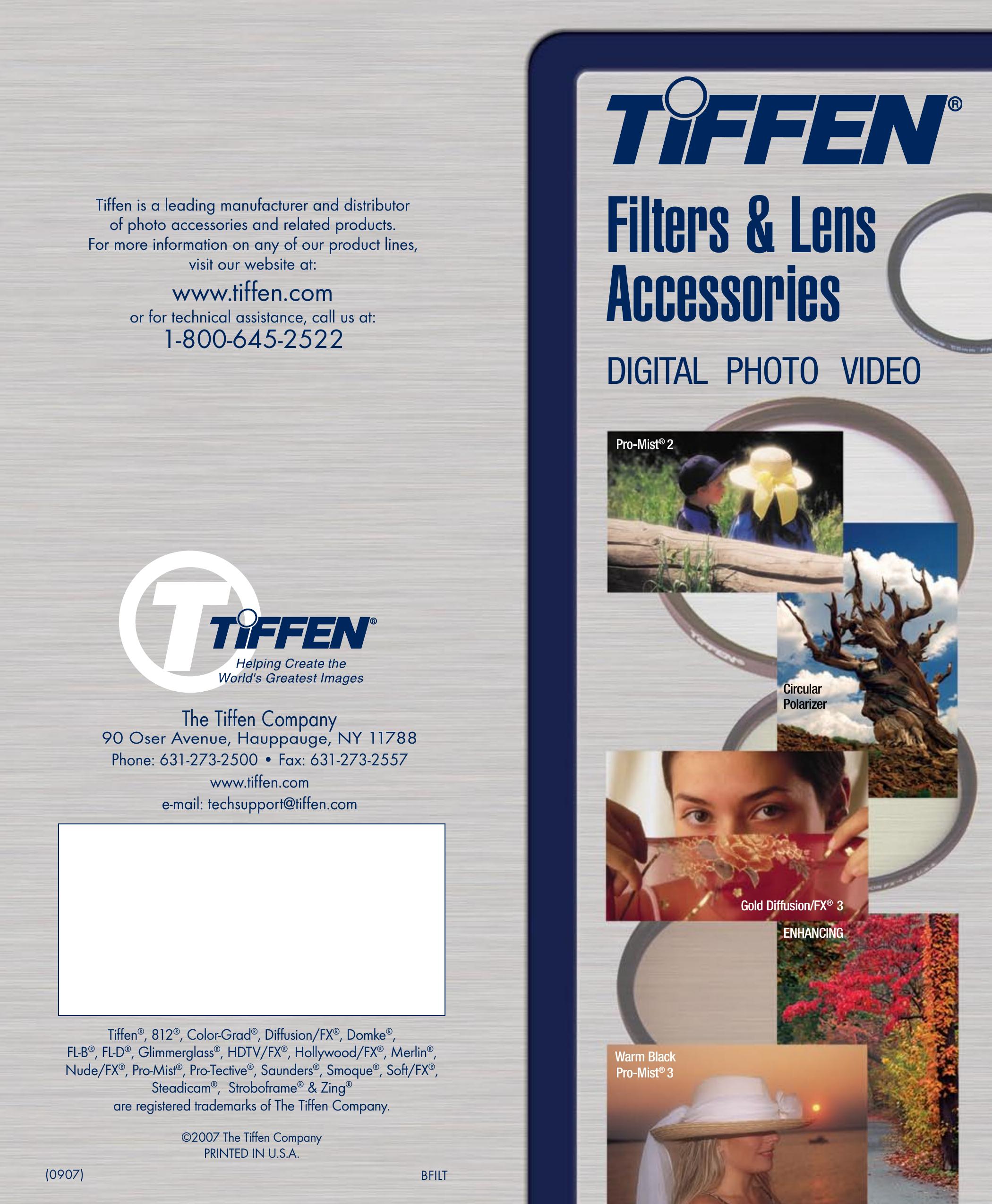 Tiffen Digital Photo Video Digital Camera User Manual