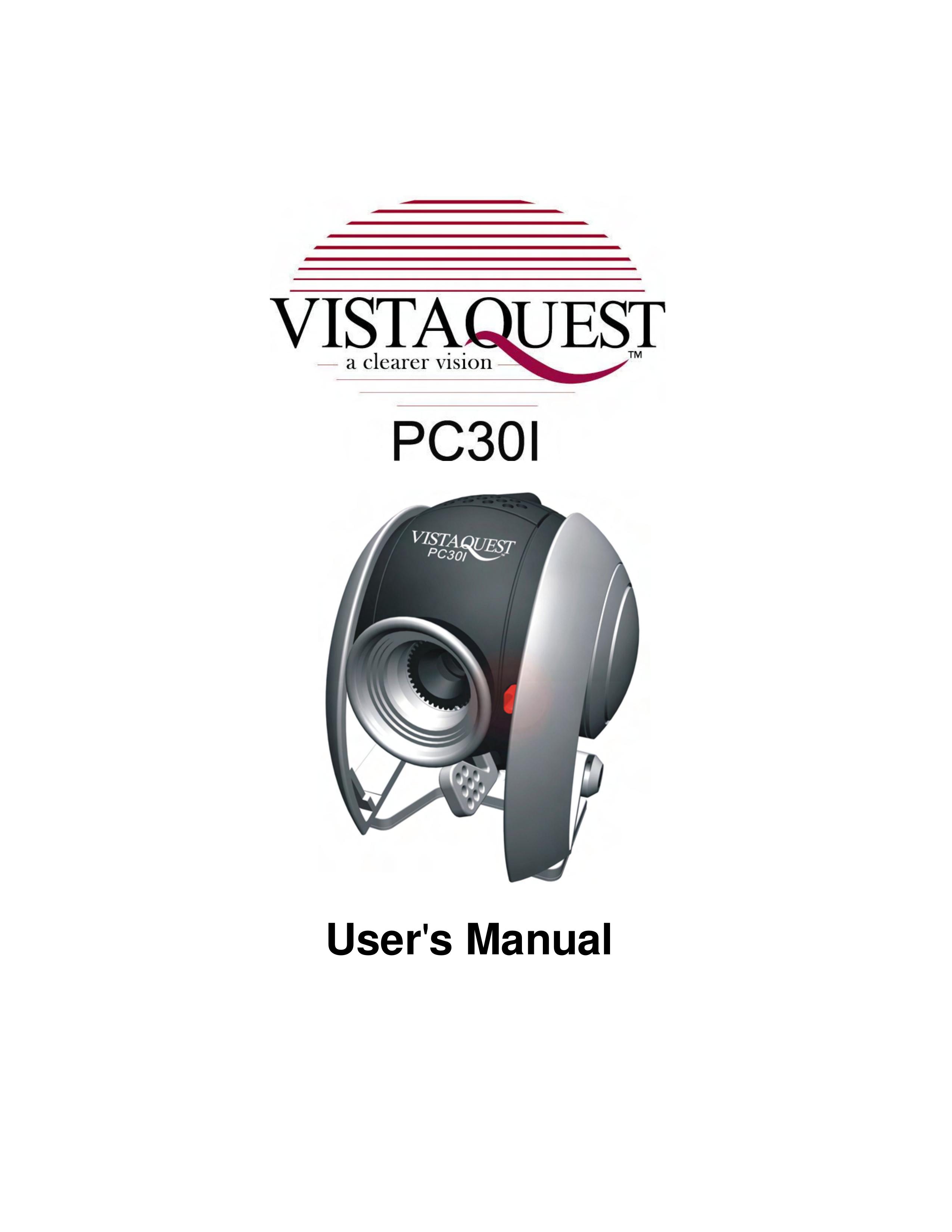 VistaQuest PC30I Digital Camera User Manual