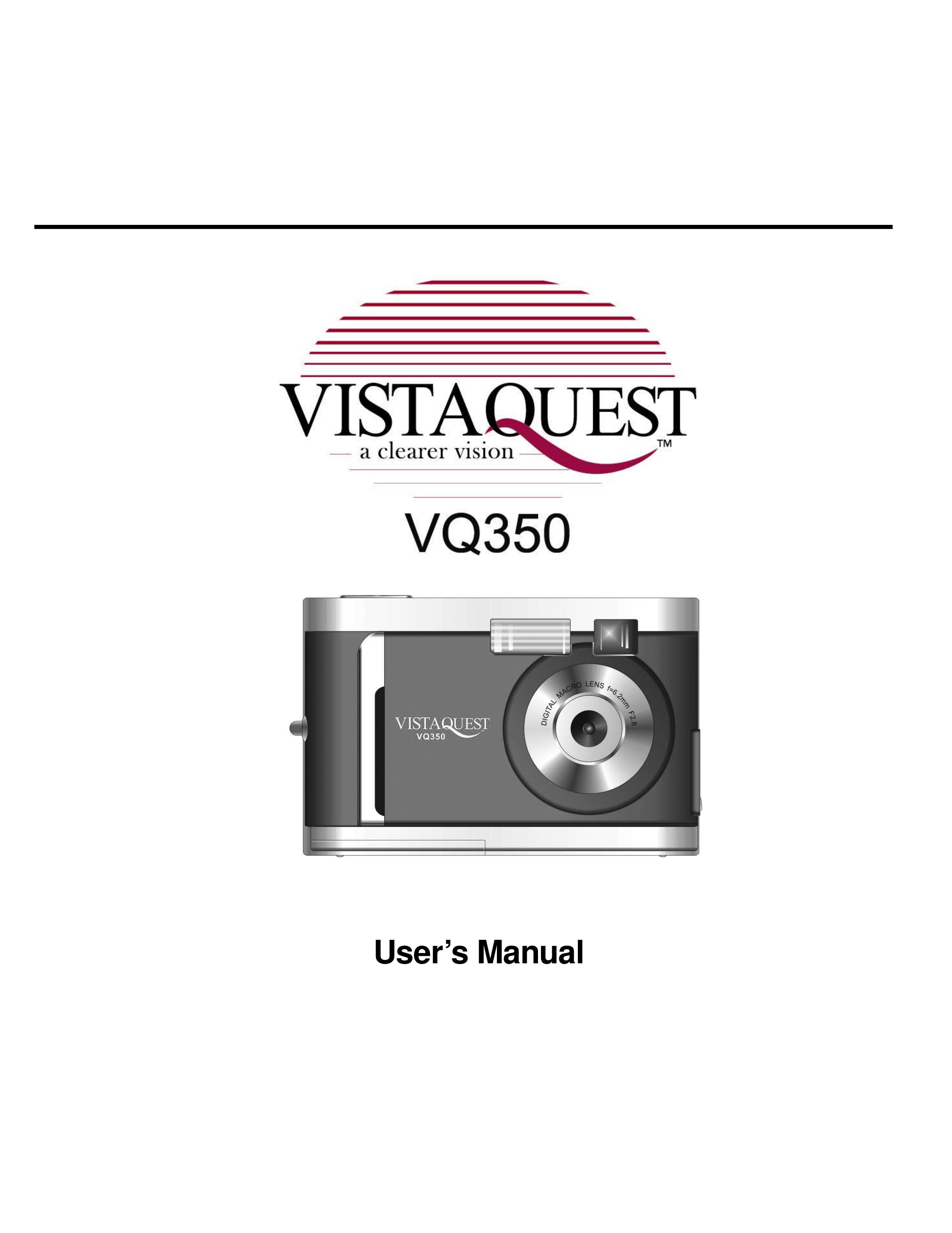 VistaQuest VQ 350 Digital Camera User Manual