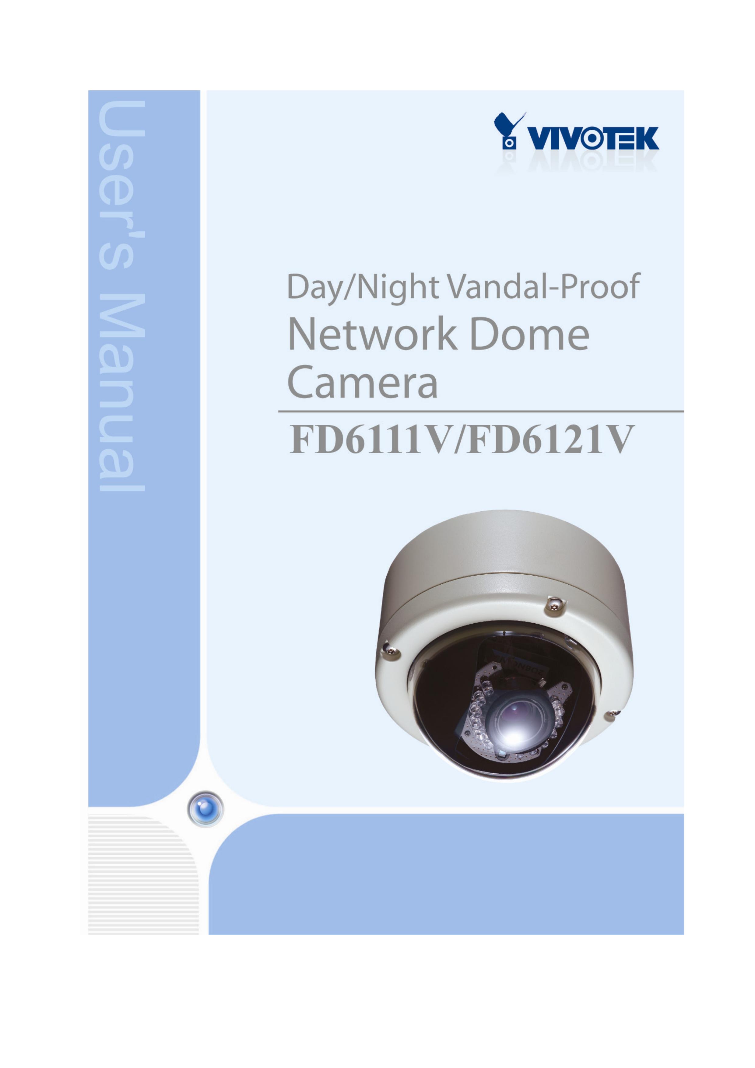Vivotek FD6121V Digital Camera User Manual