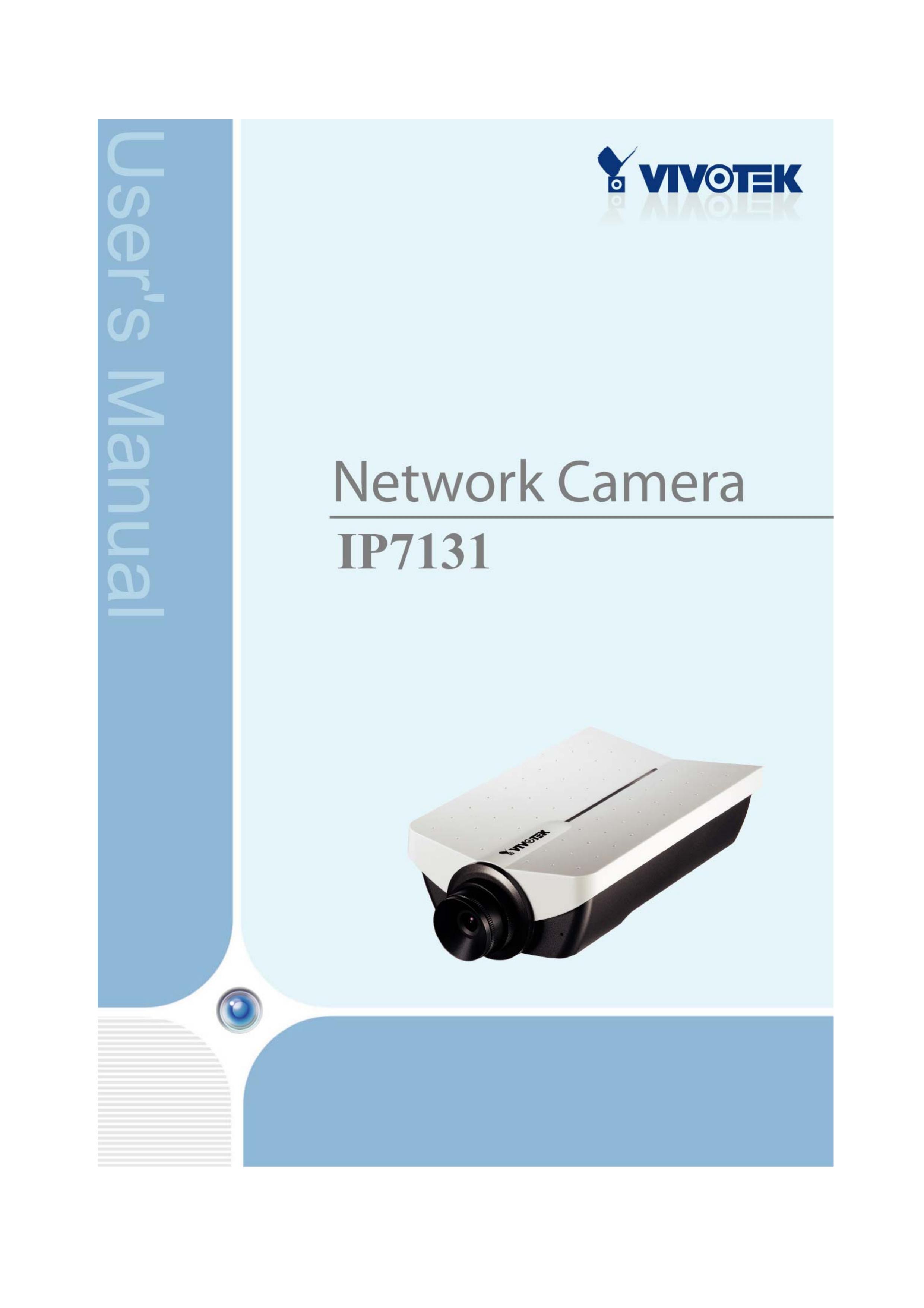 Vivotek IP7131 Digital Camera User Manual