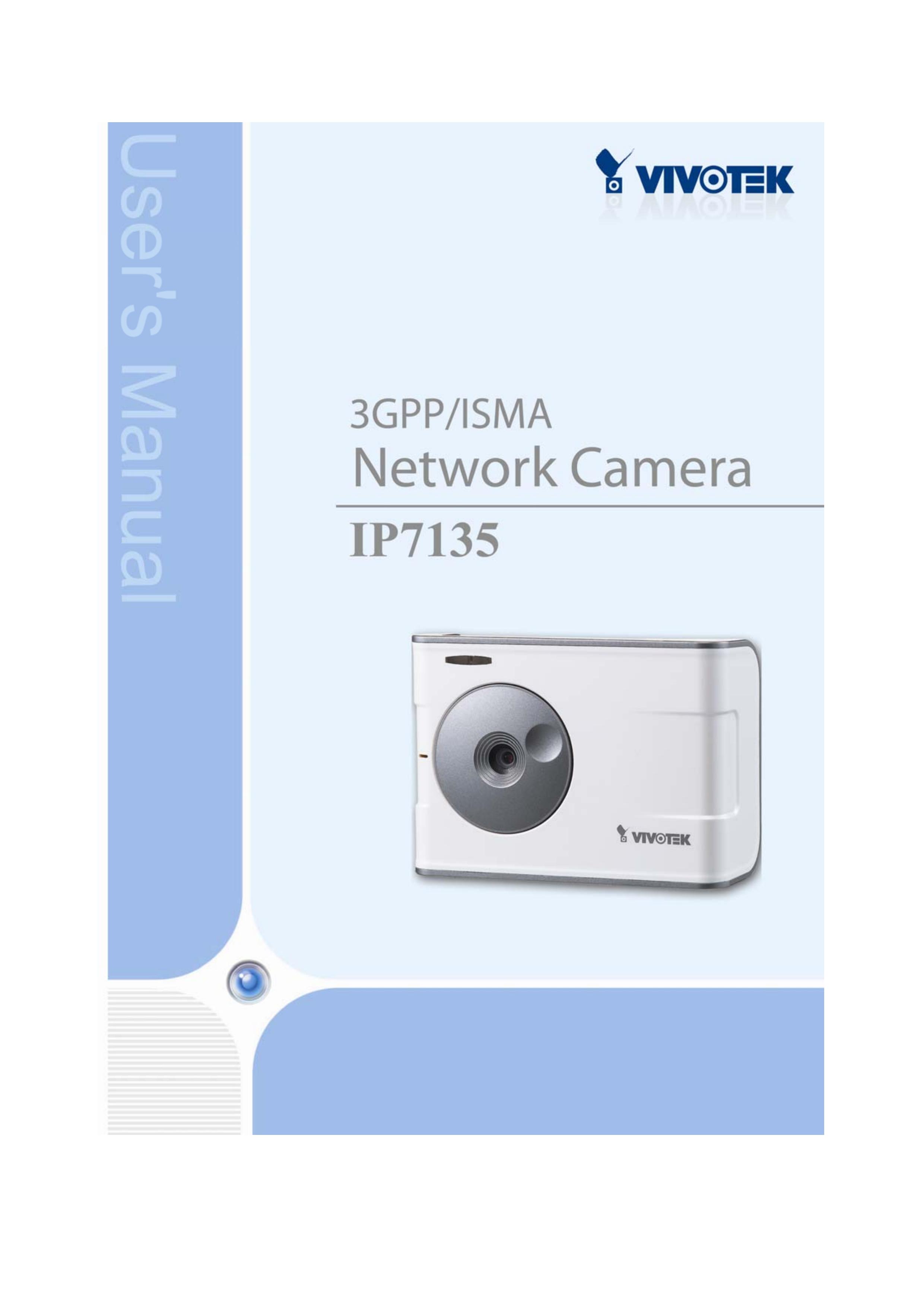Vivotek IP7135 Digital Camera User Manual
