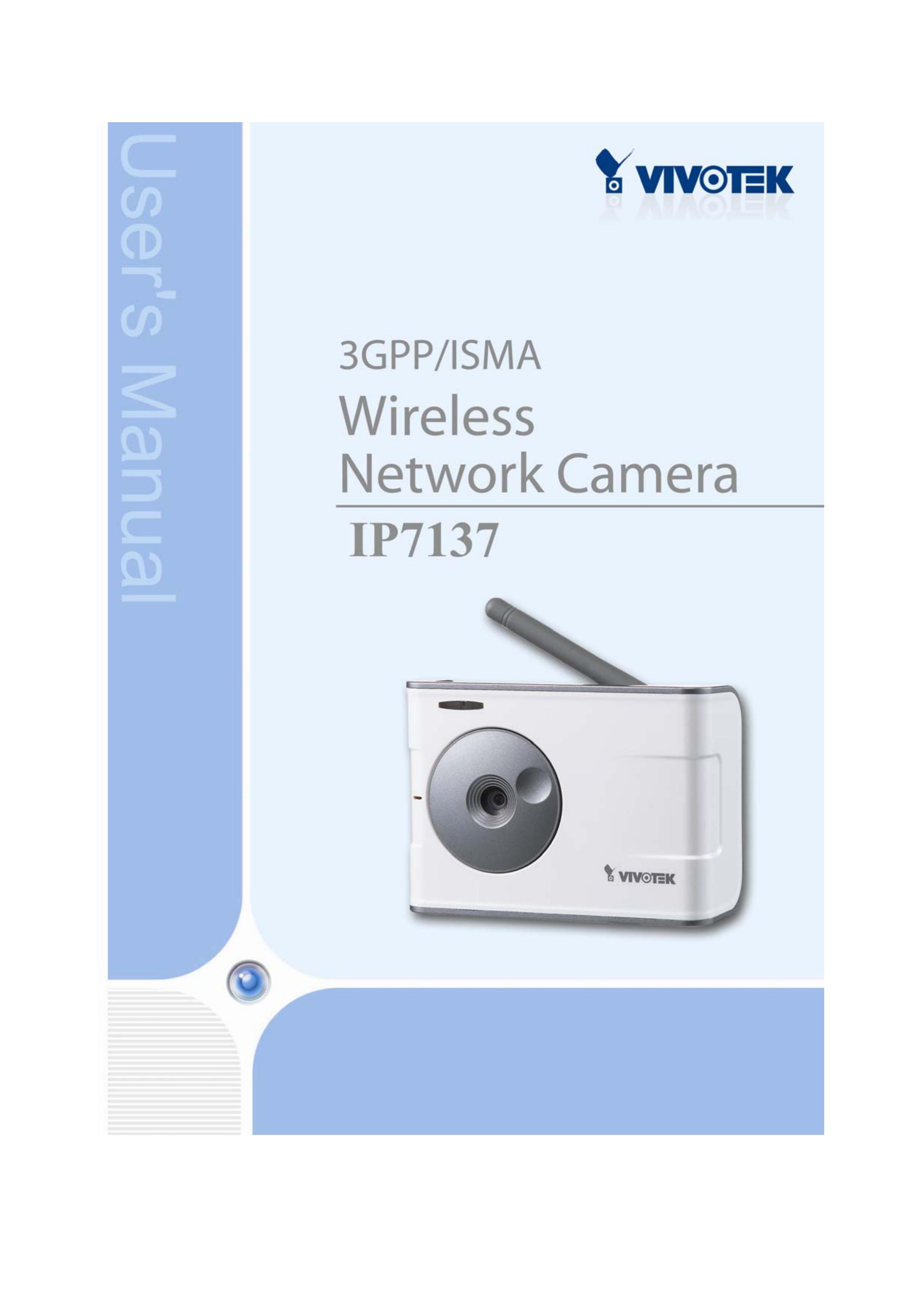 Vivotek IP7137 Digital Camera User Manual