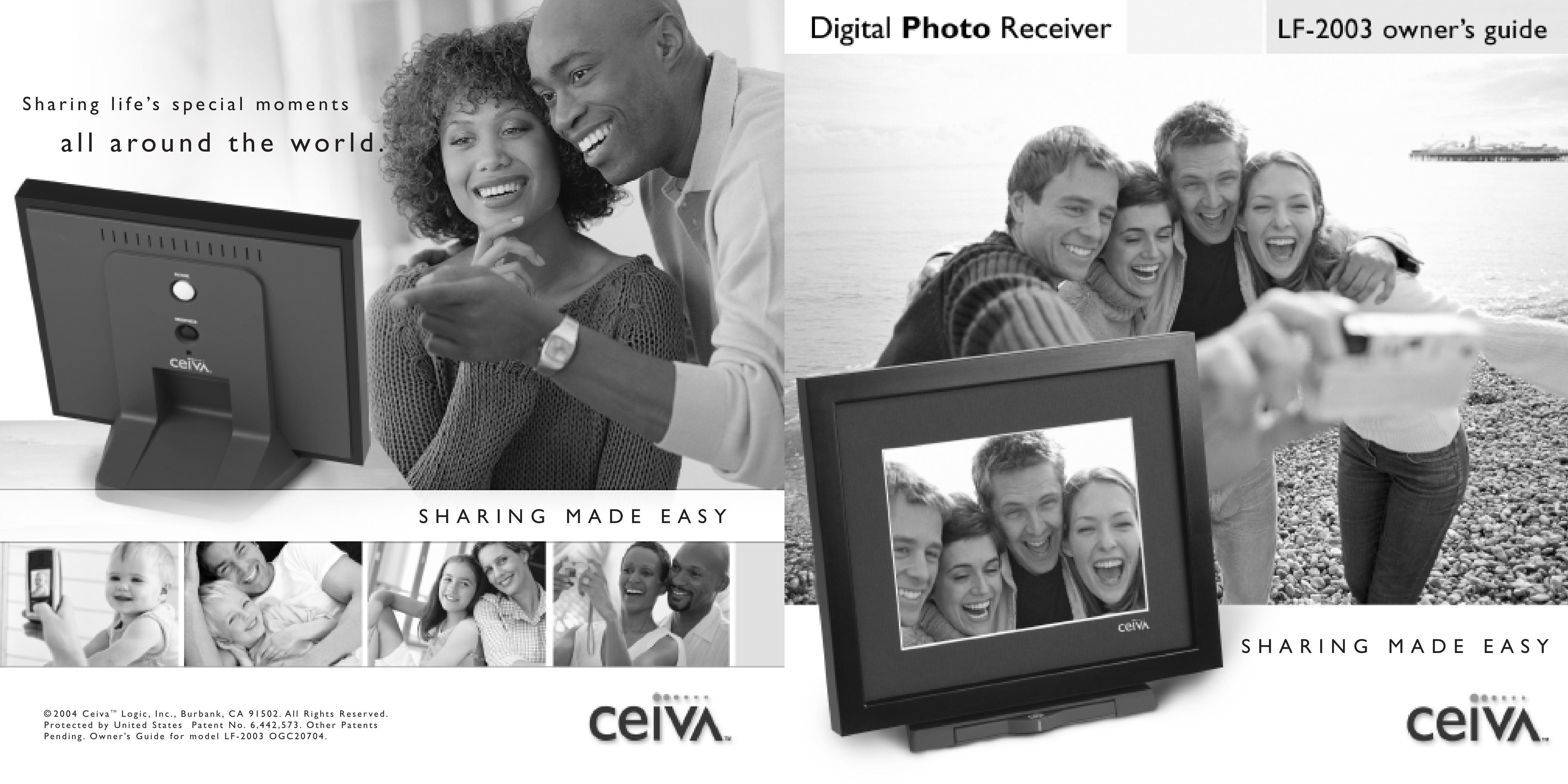 Ceiva LF-2003 Digital Photo Frame User Manual