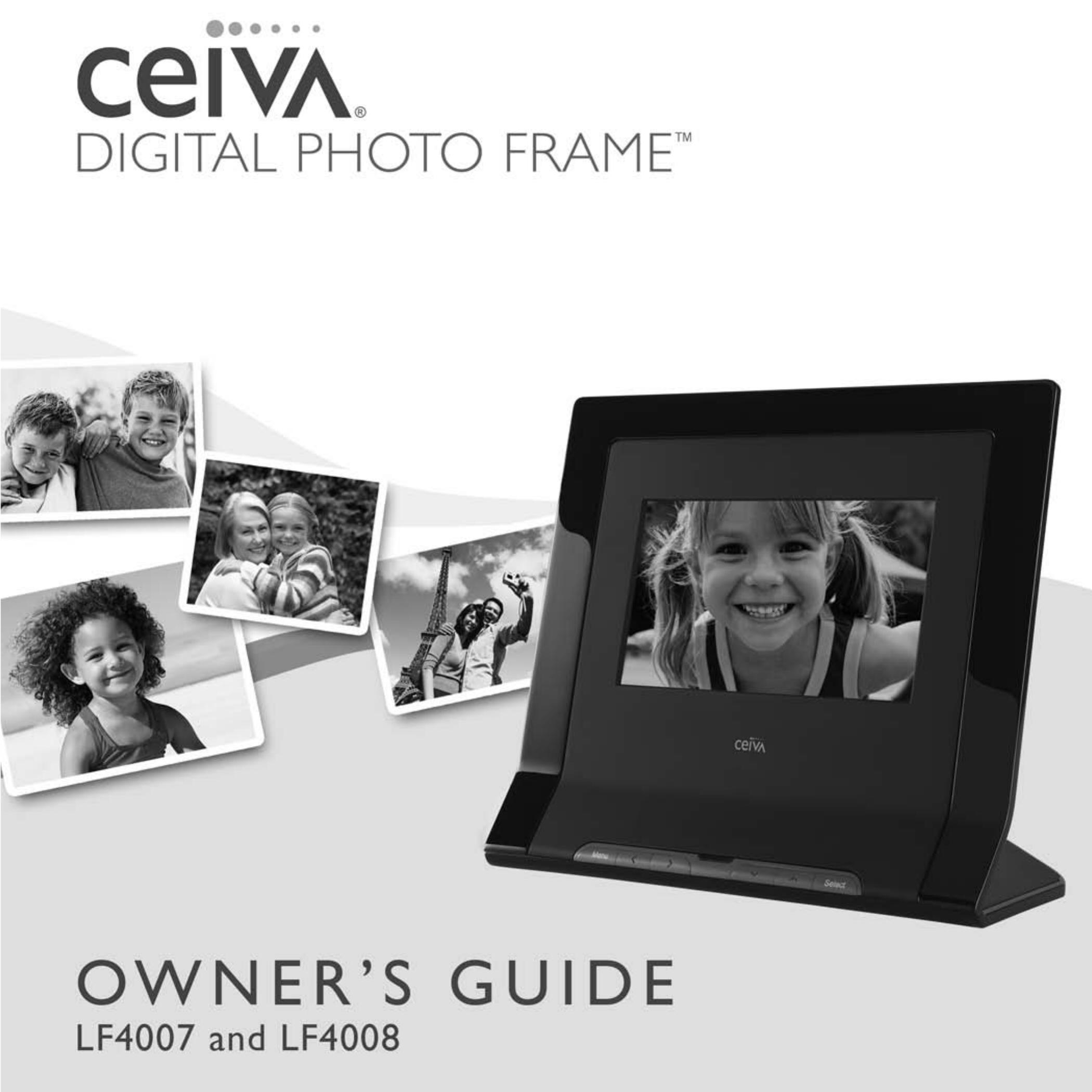 Ceiva lf4008 Digital Photo Frame User Manual
