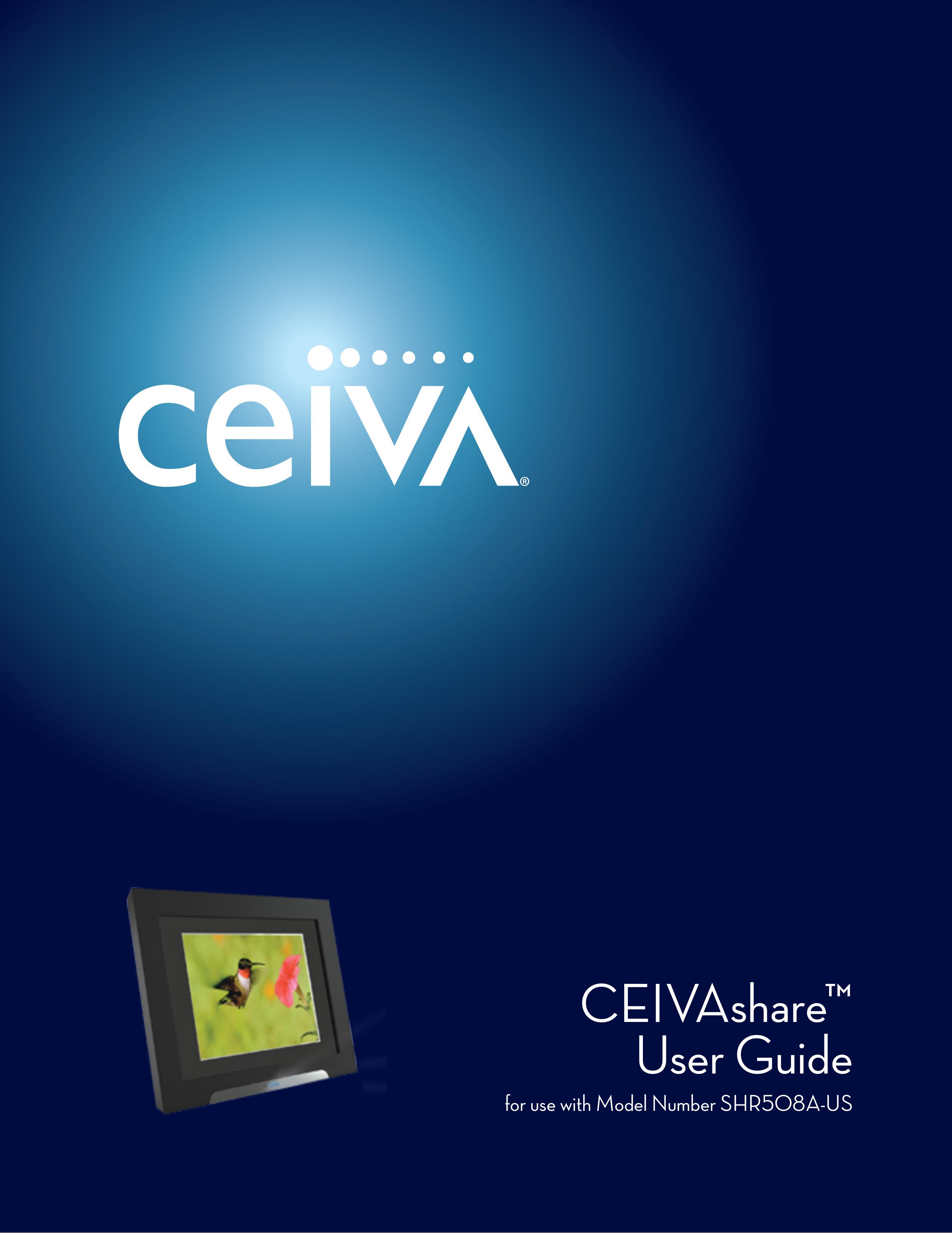 Ceiva SHR508A-US Digital Photo Frame User Manual