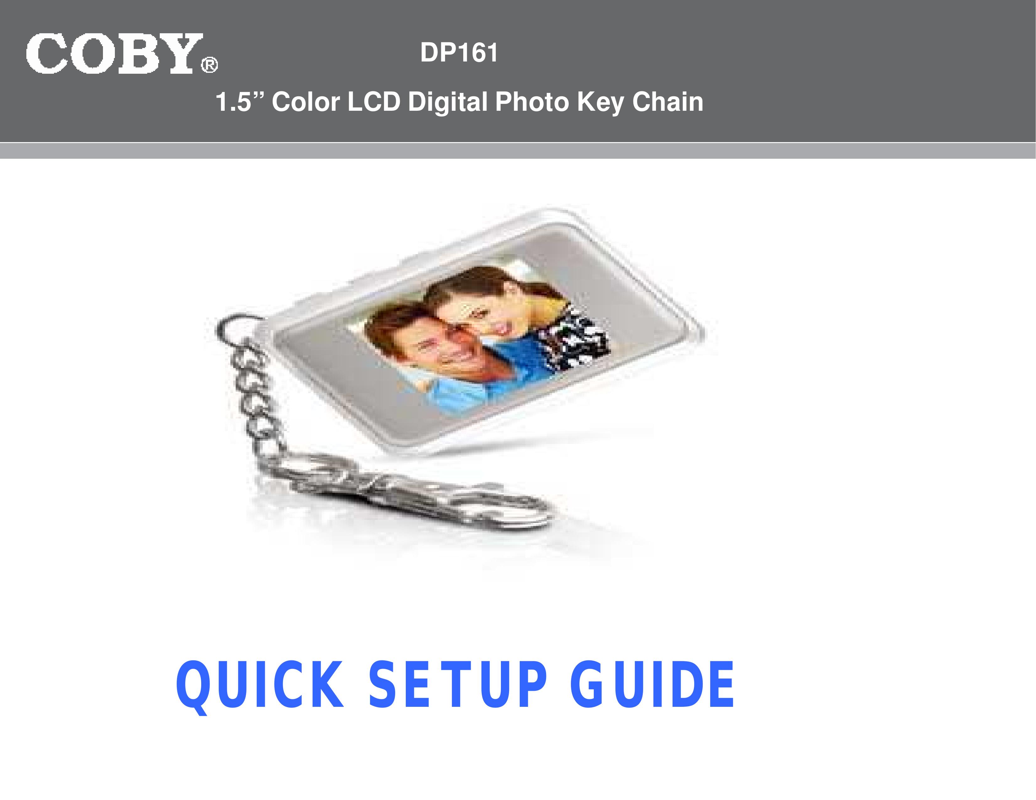 COBY electronic DP161 Digital Photo Frame User Manual