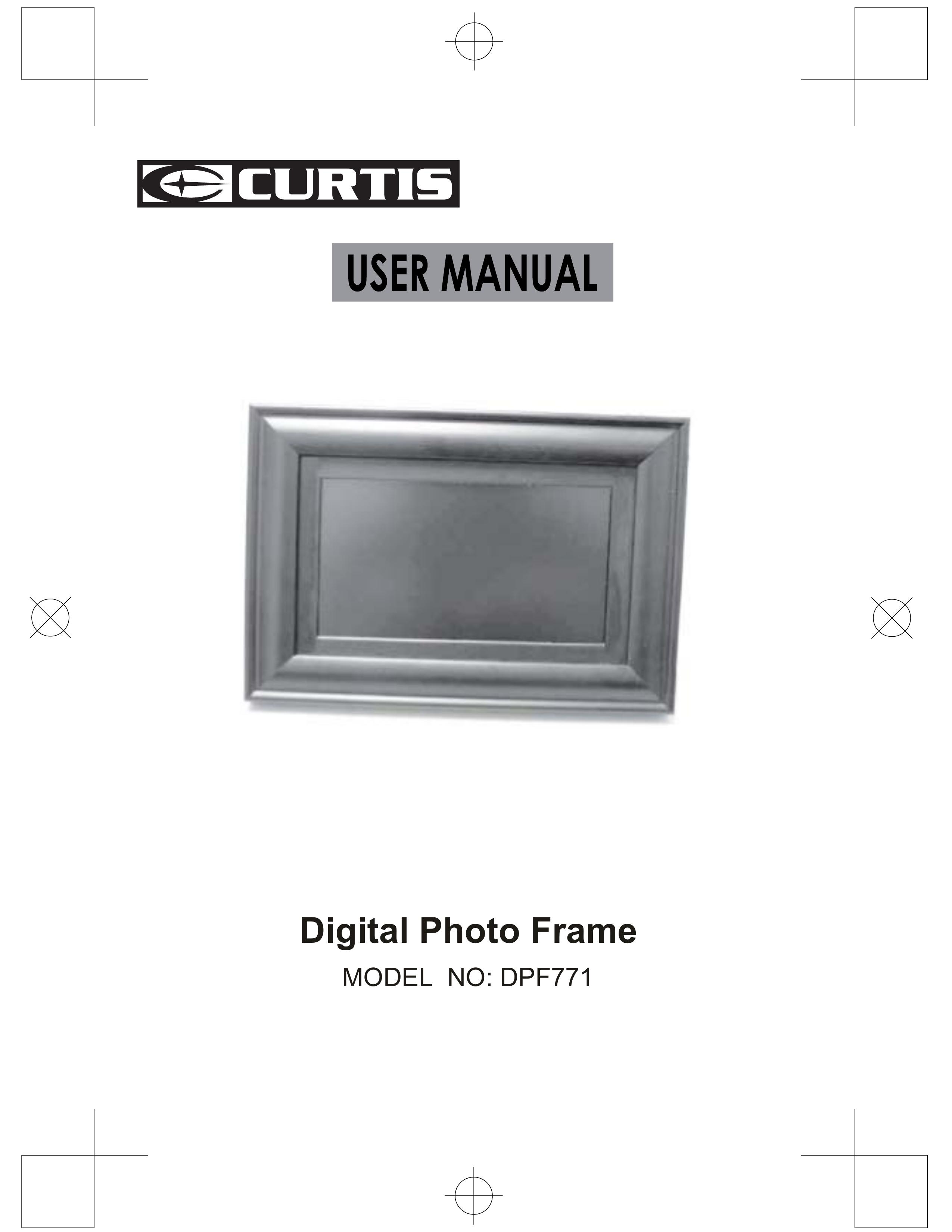 Curtis DPF771 Digital Photo Frame User Manual