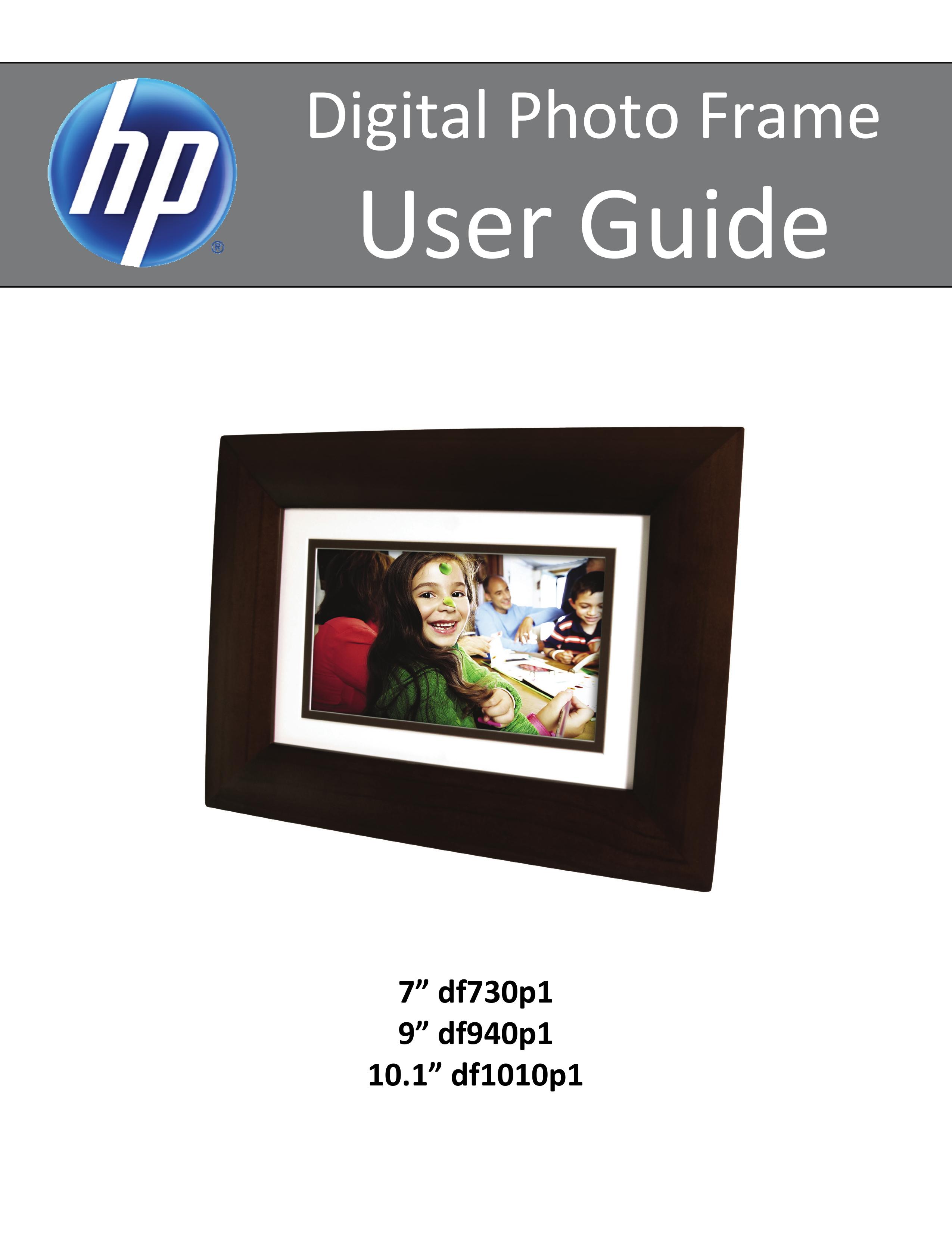 HP (Hewlett-Packard) HPDF1010P1 Digital Photo Frame User Manual