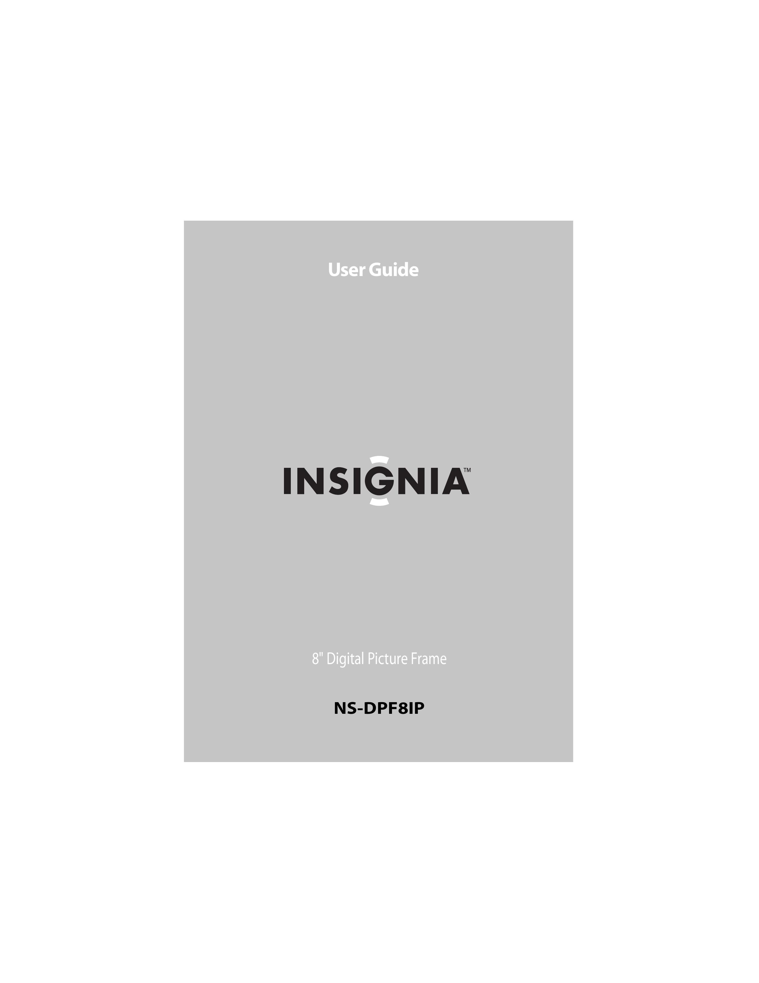 Insignia 10-1089 Digital Photo Frame User Manual