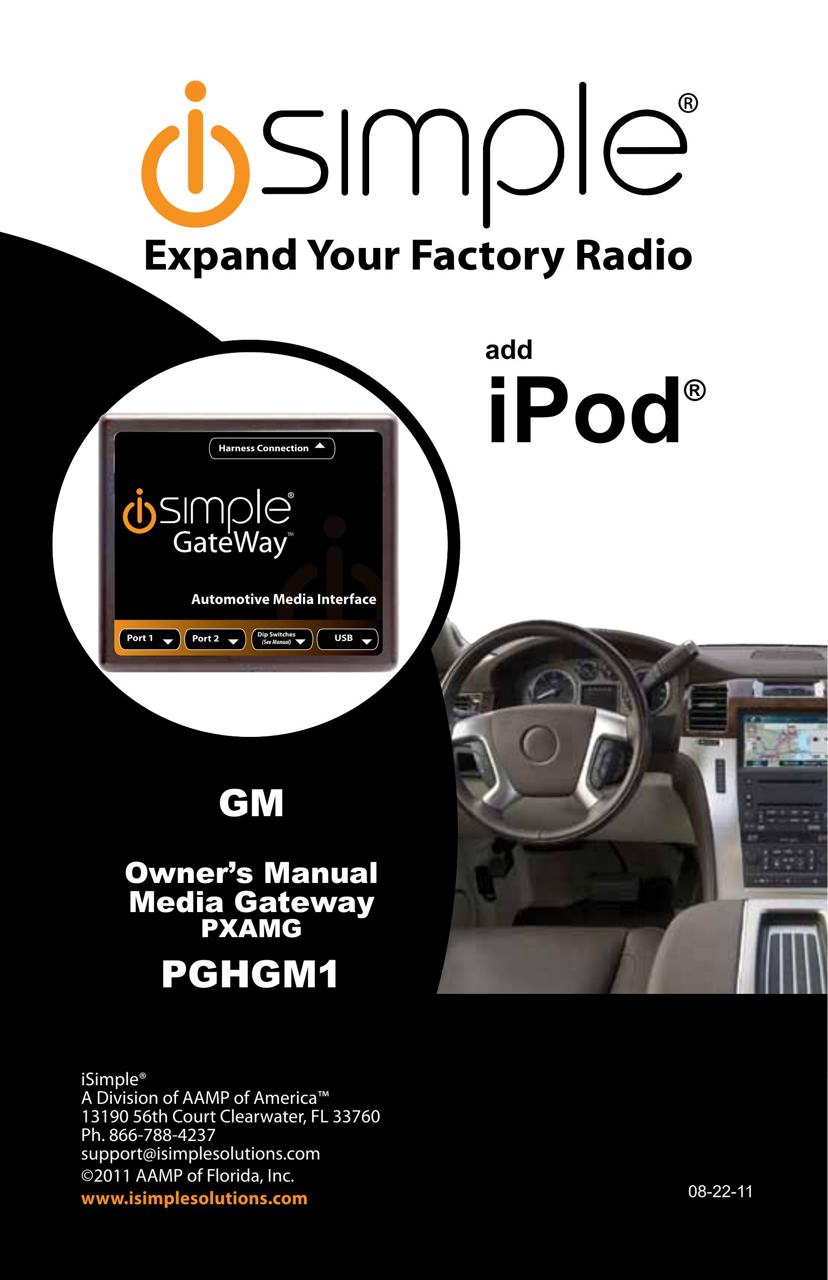 iSimple PGHGM1 Digital Photo Frame User Manual