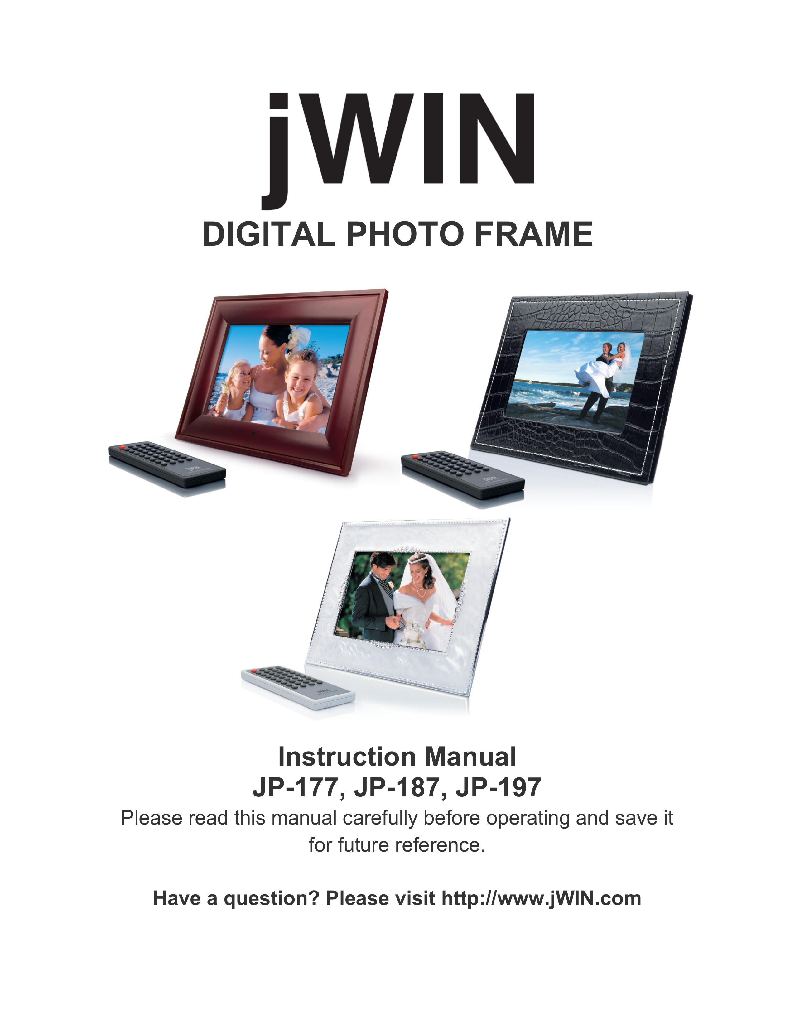 Jwin JP-197 Digital Photo Frame User Manual