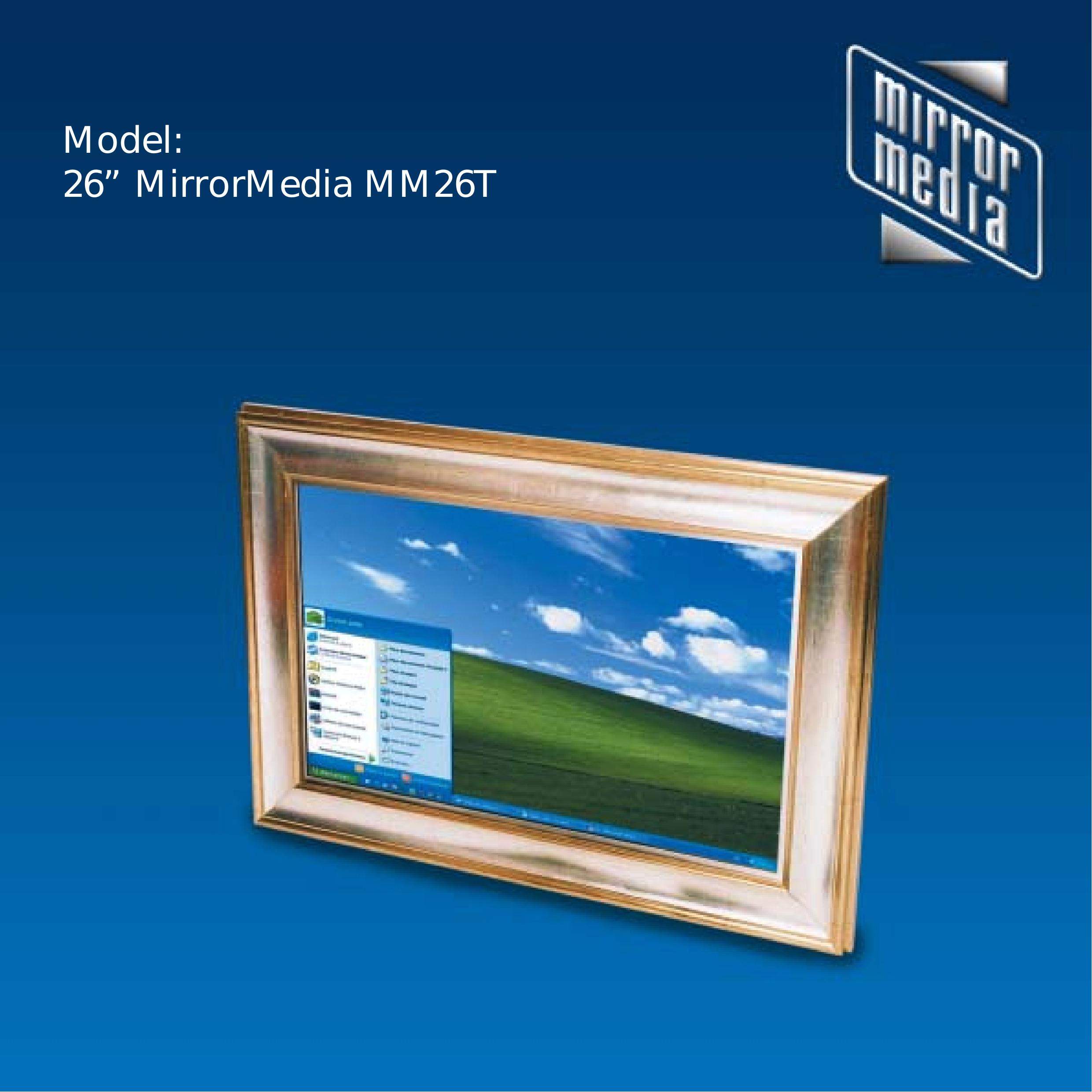 Mirror Media MM26T Digital Photo Frame User Manual