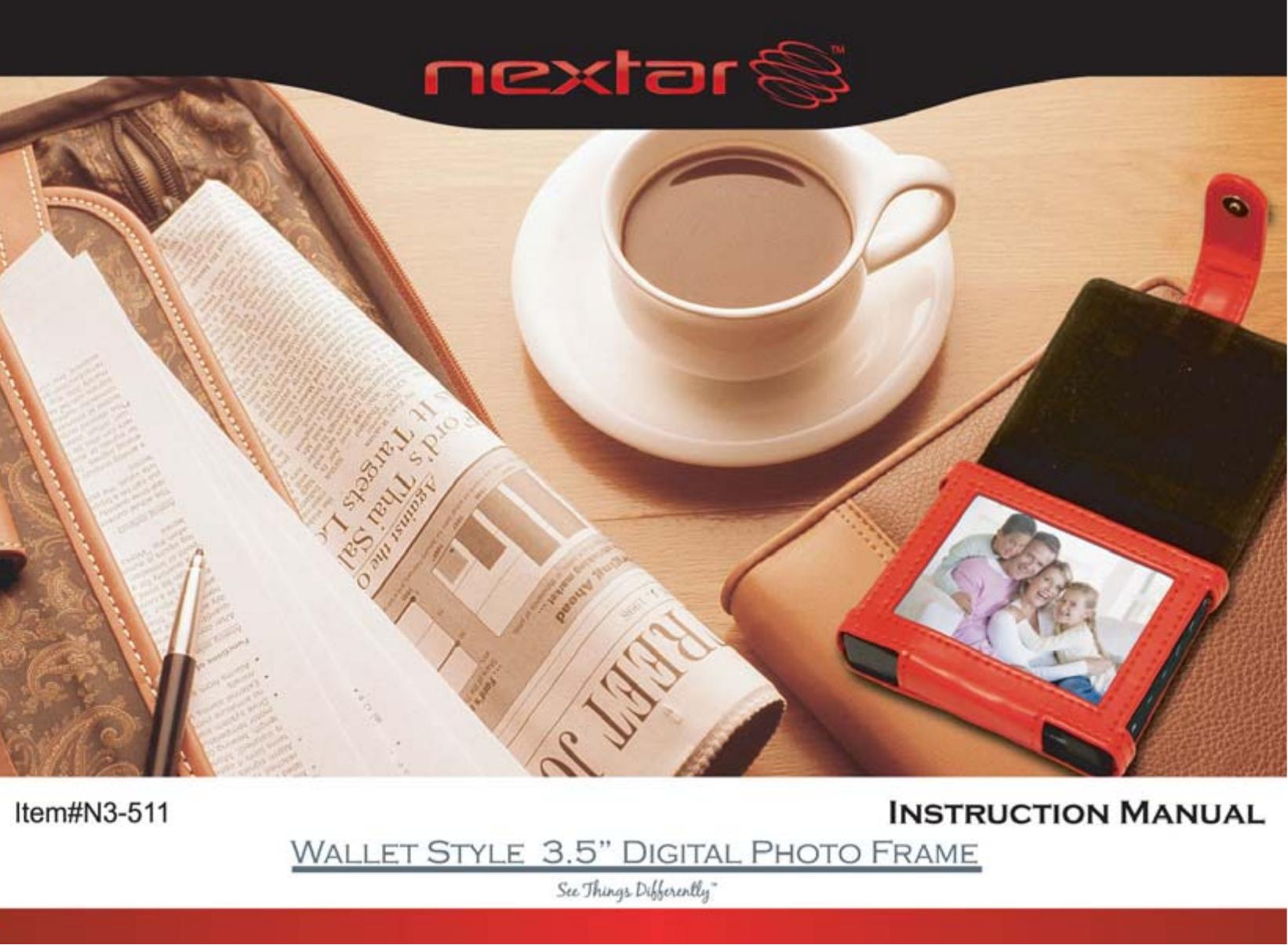Nexstar N3-511 Digital Photo Frame User Manual