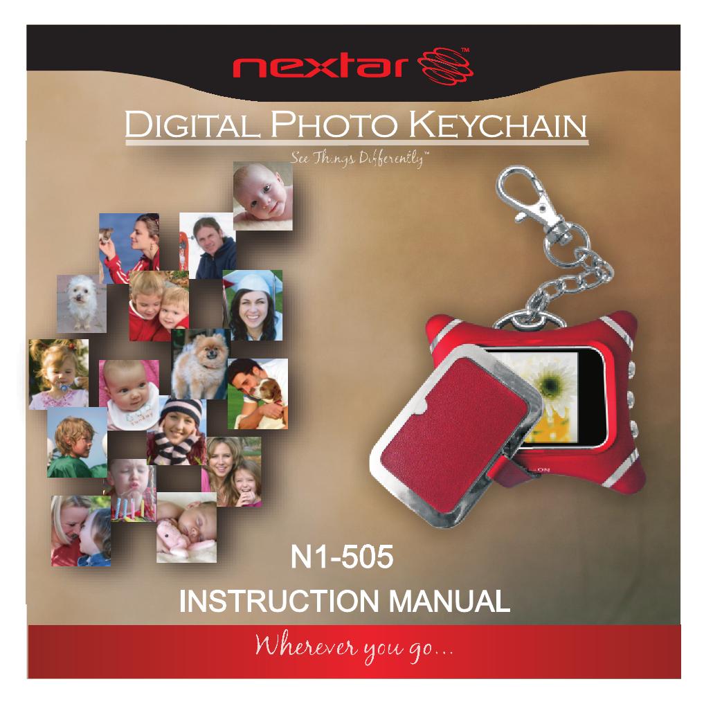 Nextar N1-505 Digital Photo Frame User Manual