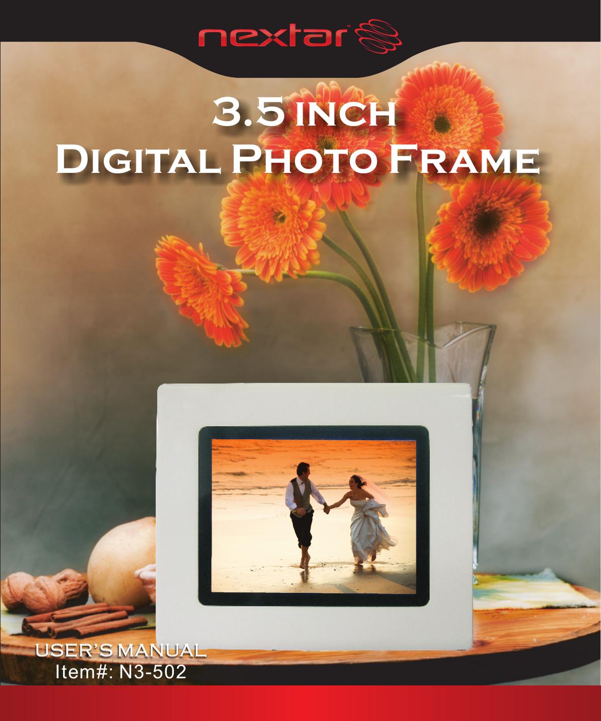 Nextar N3-502 Digital Photo Frame User Manual