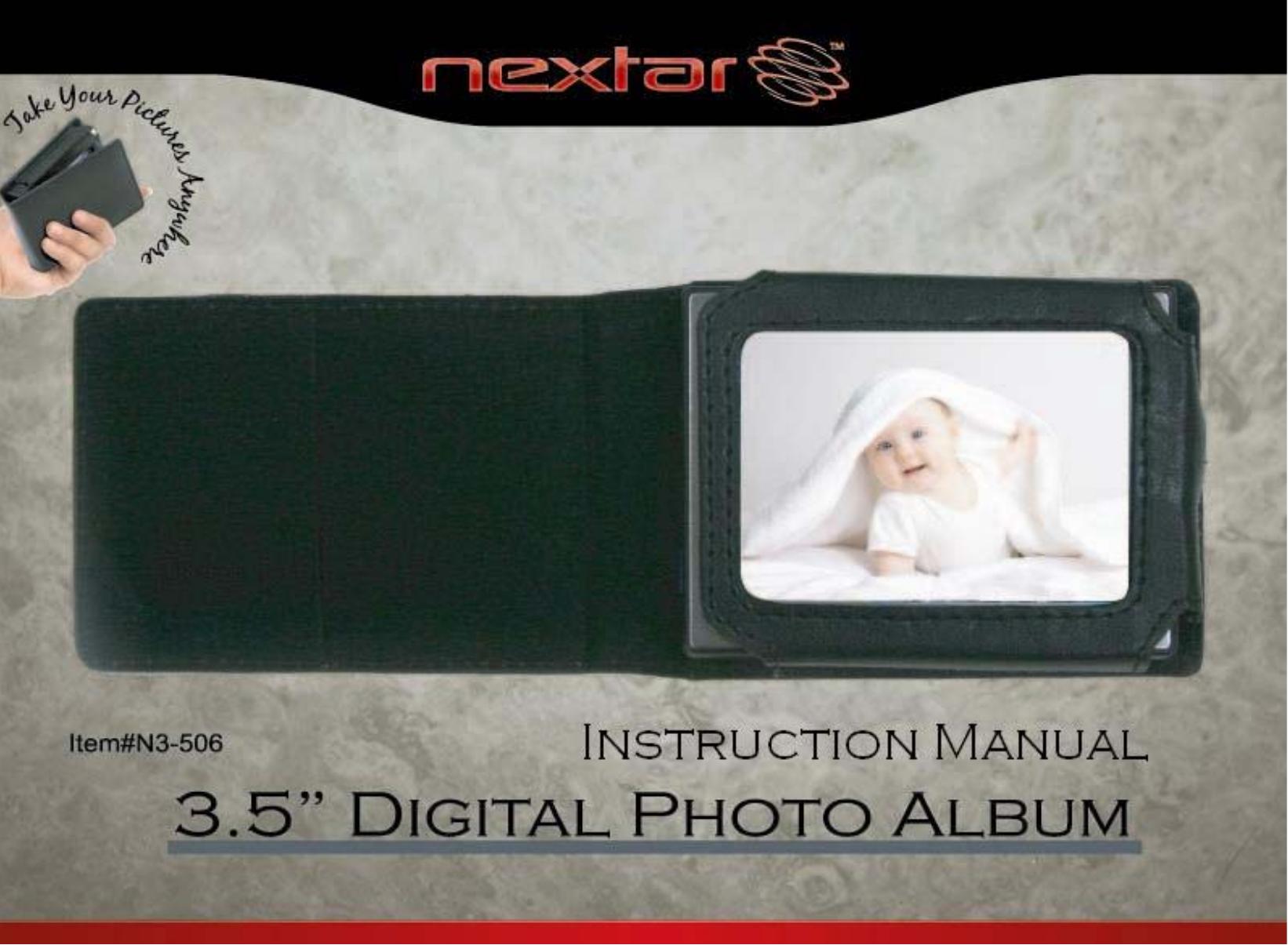 Nextar N3-506 Digital Photo Frame User Manual