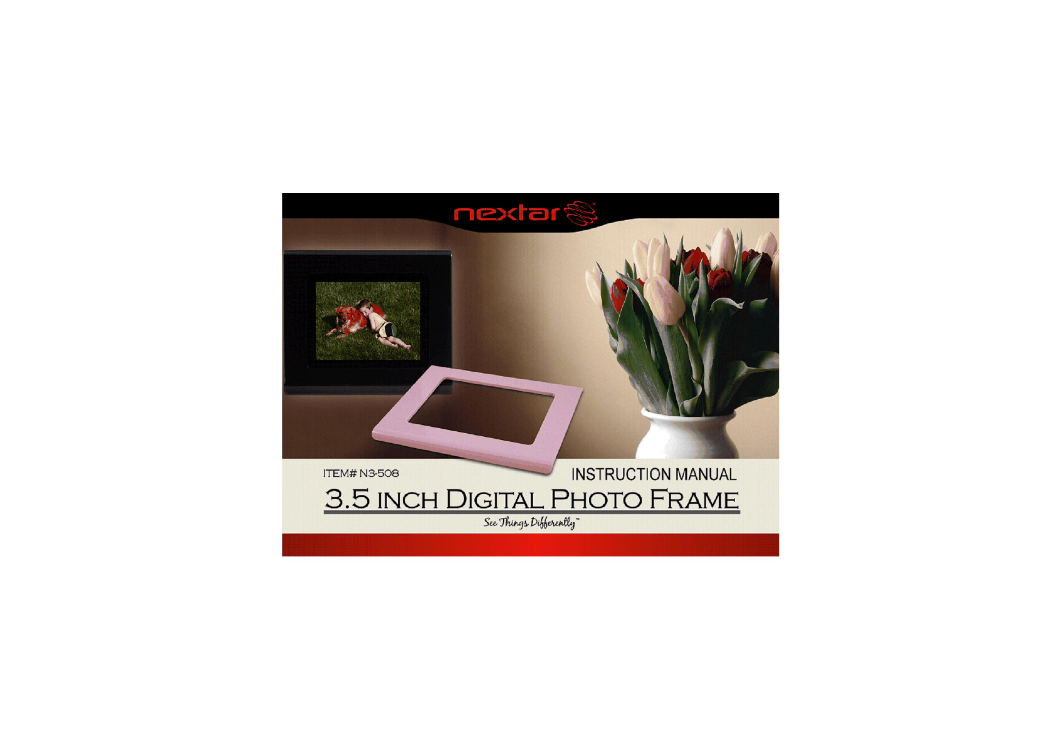 Nextar N3-508 Digital Photo Frame User Manual