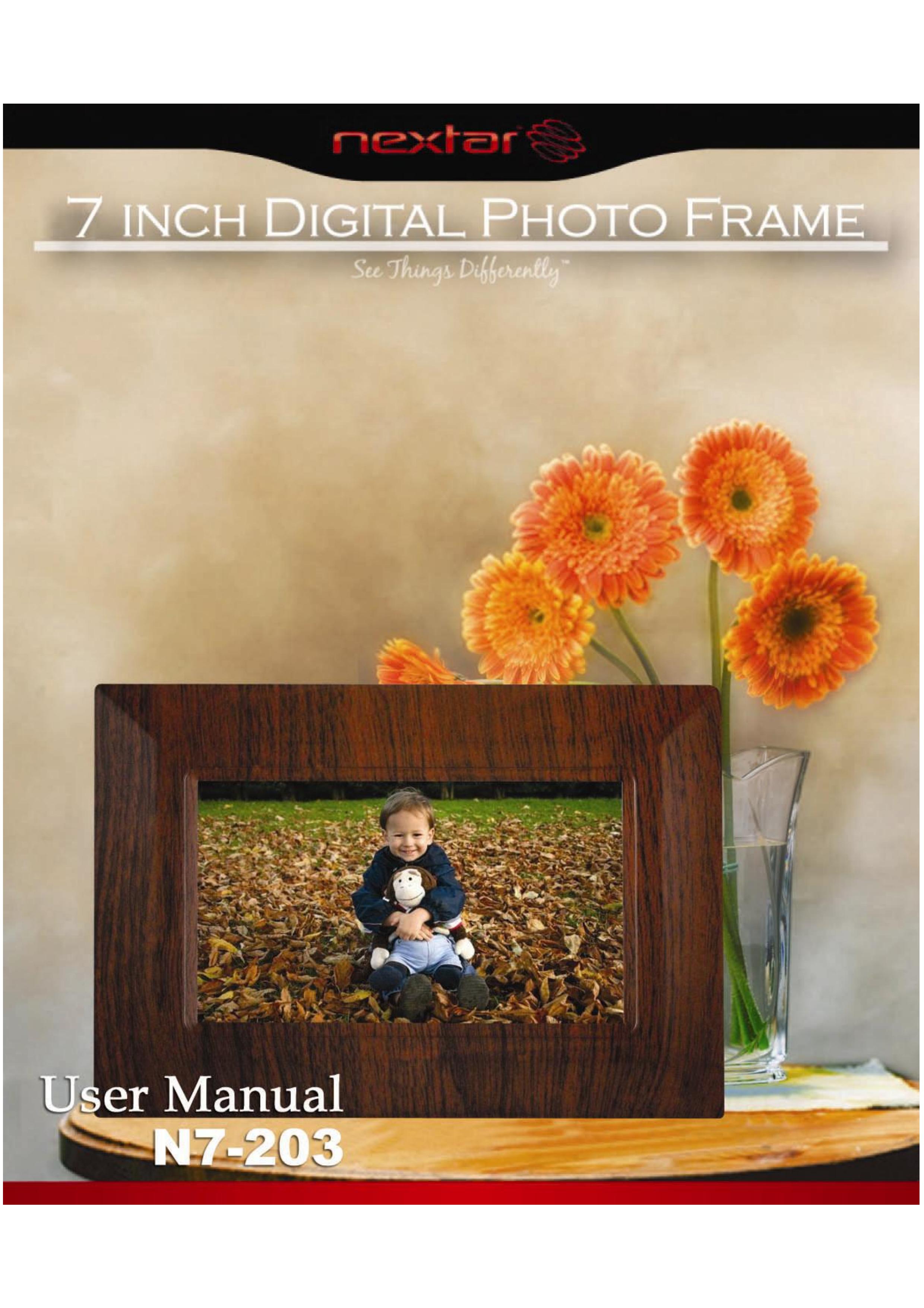 Nextar N7-203 Digital Photo Frame User Manual