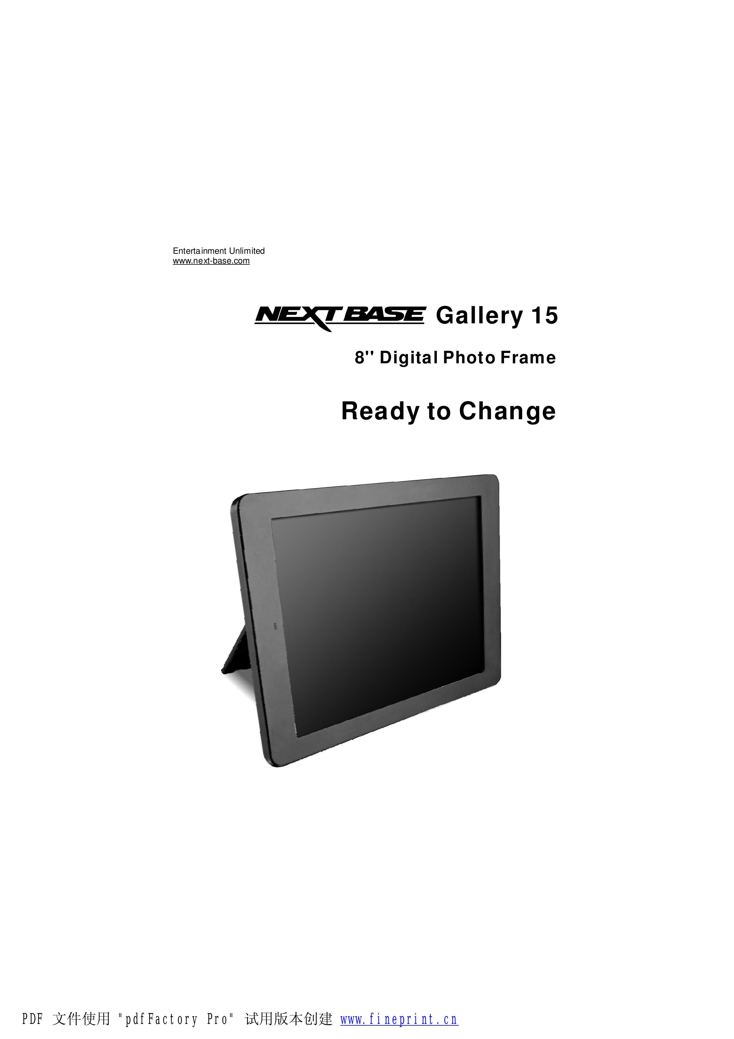 NextBase Gallery 15 Digital Photo Frame User Manual