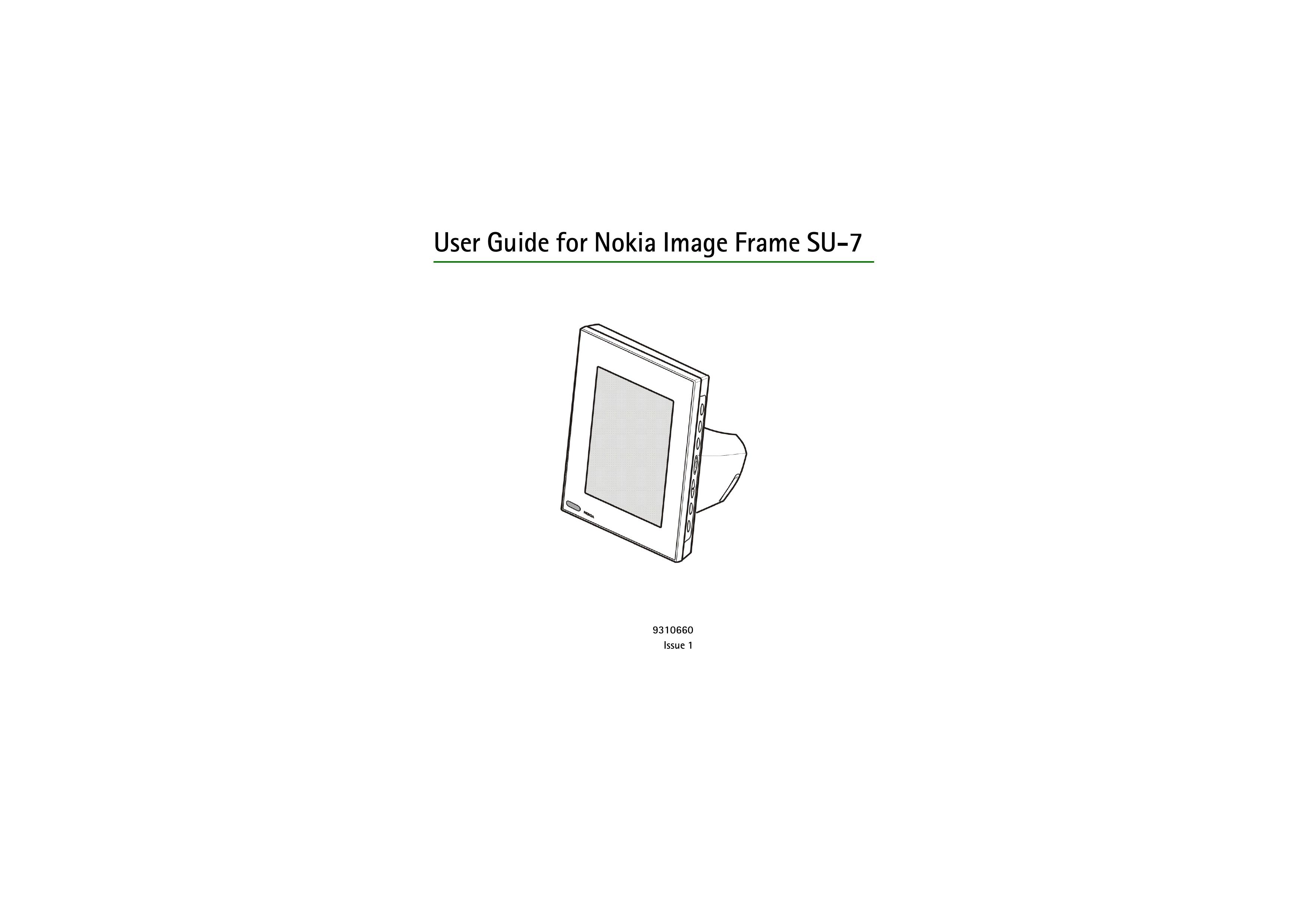Nokia 9310660 Digital Photo Frame User Manual
