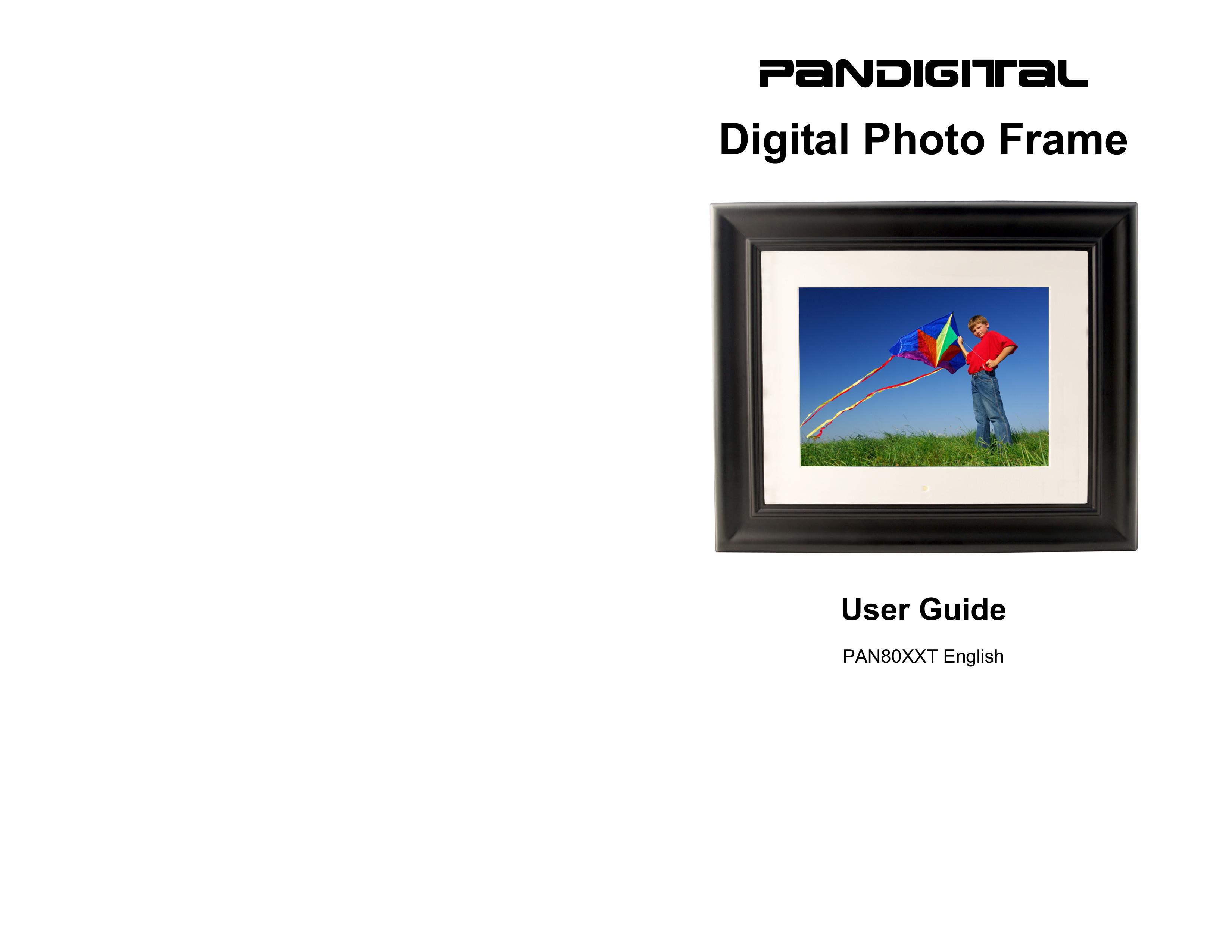 Pandigital PAN80XXT Digital Photo Frame User Manual
