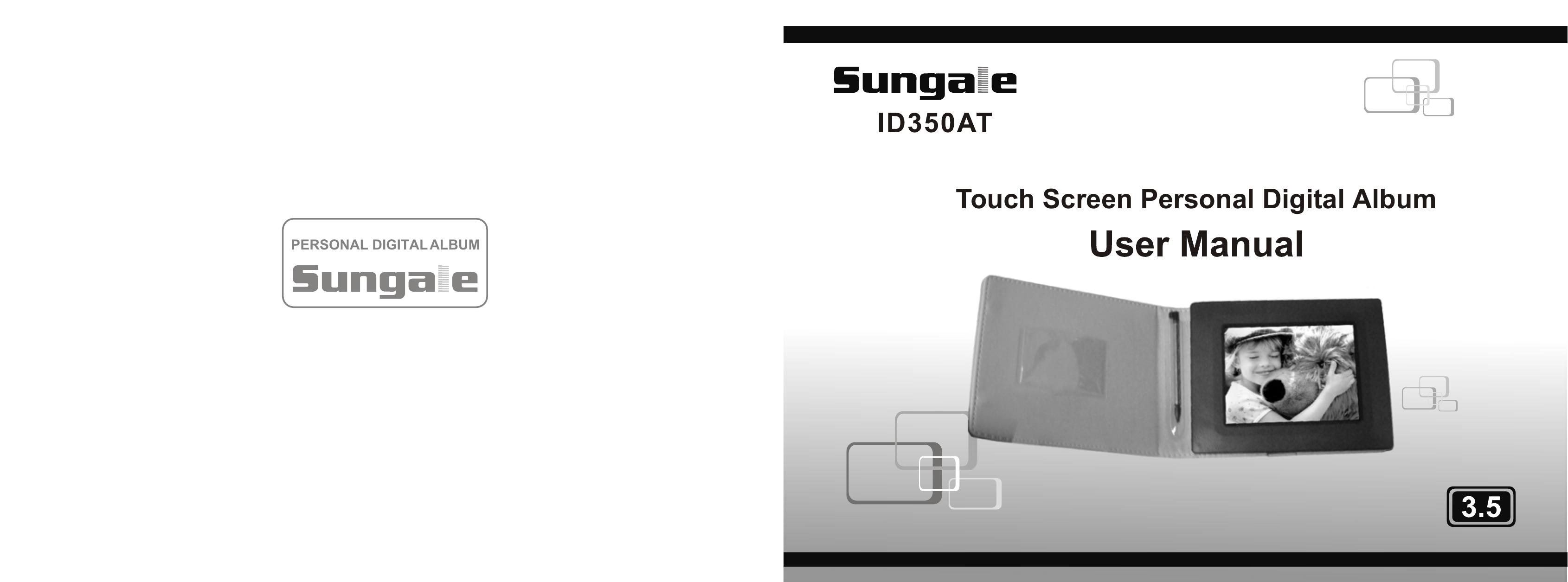 Sungale ID350AT Digital Photo Frame User Manual