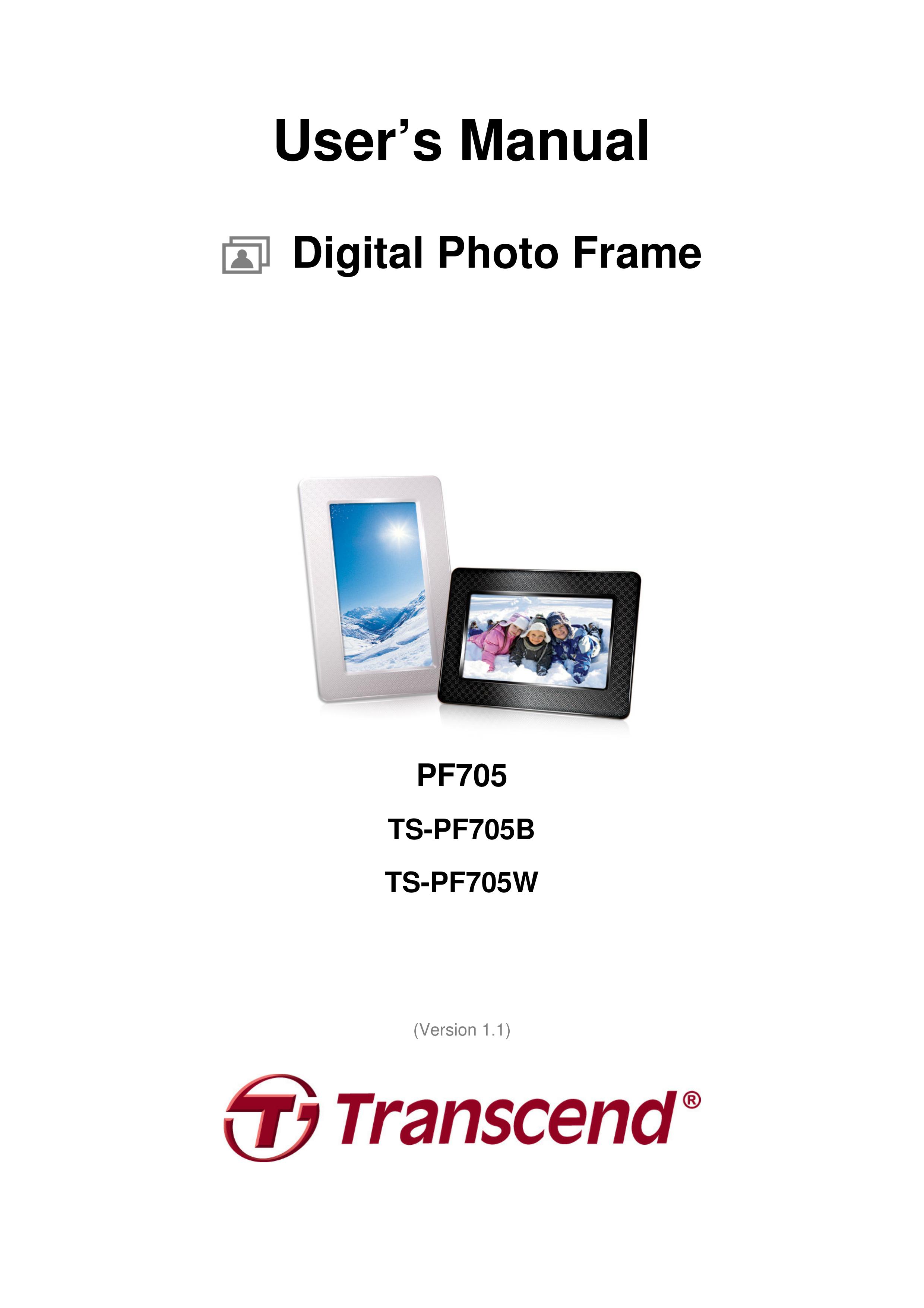 Transcend Information TS-PF705B Digital Photo Frame User Manual
