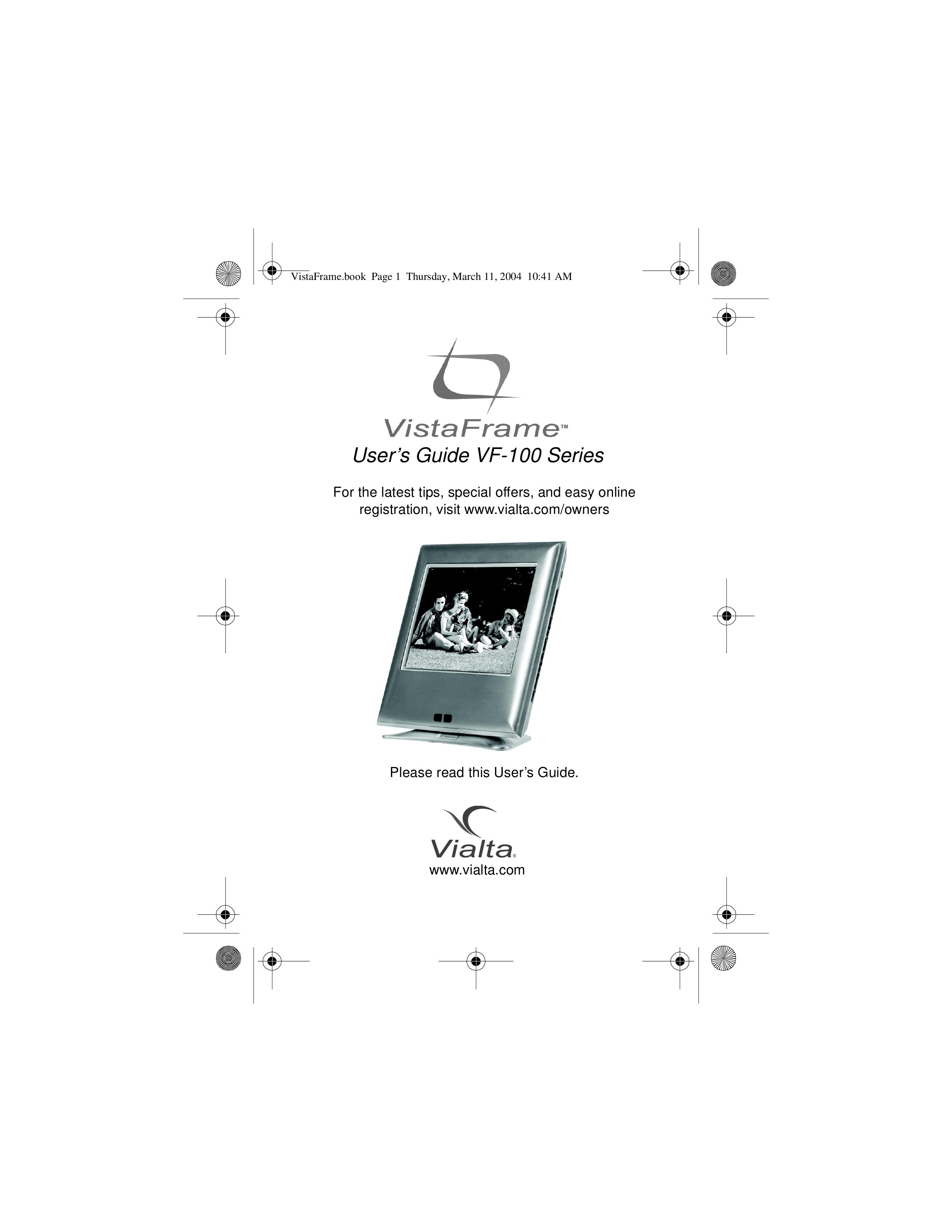Vialta VF-100 Digital Photo Frame User Manual
