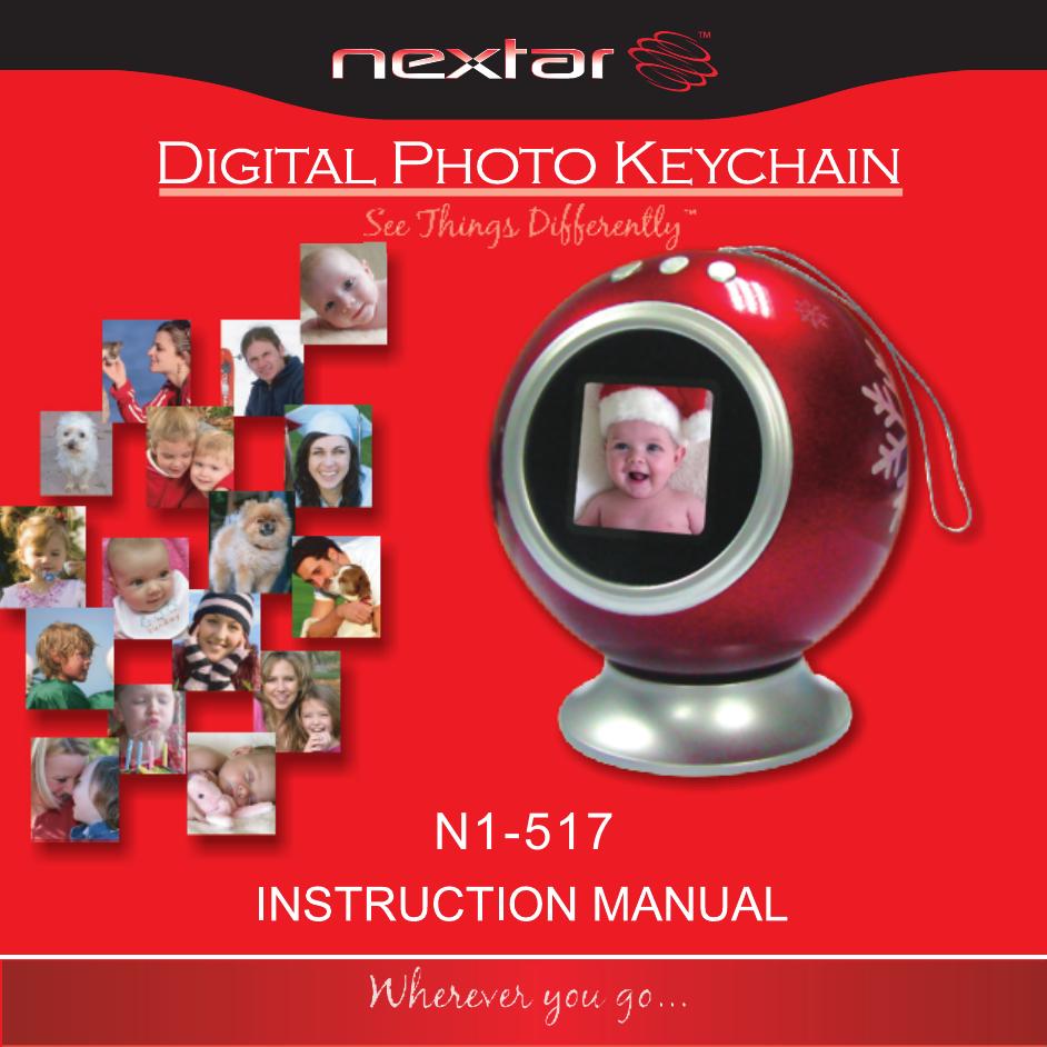 Nextar N1-517 Digital Photo Keychain User Manual