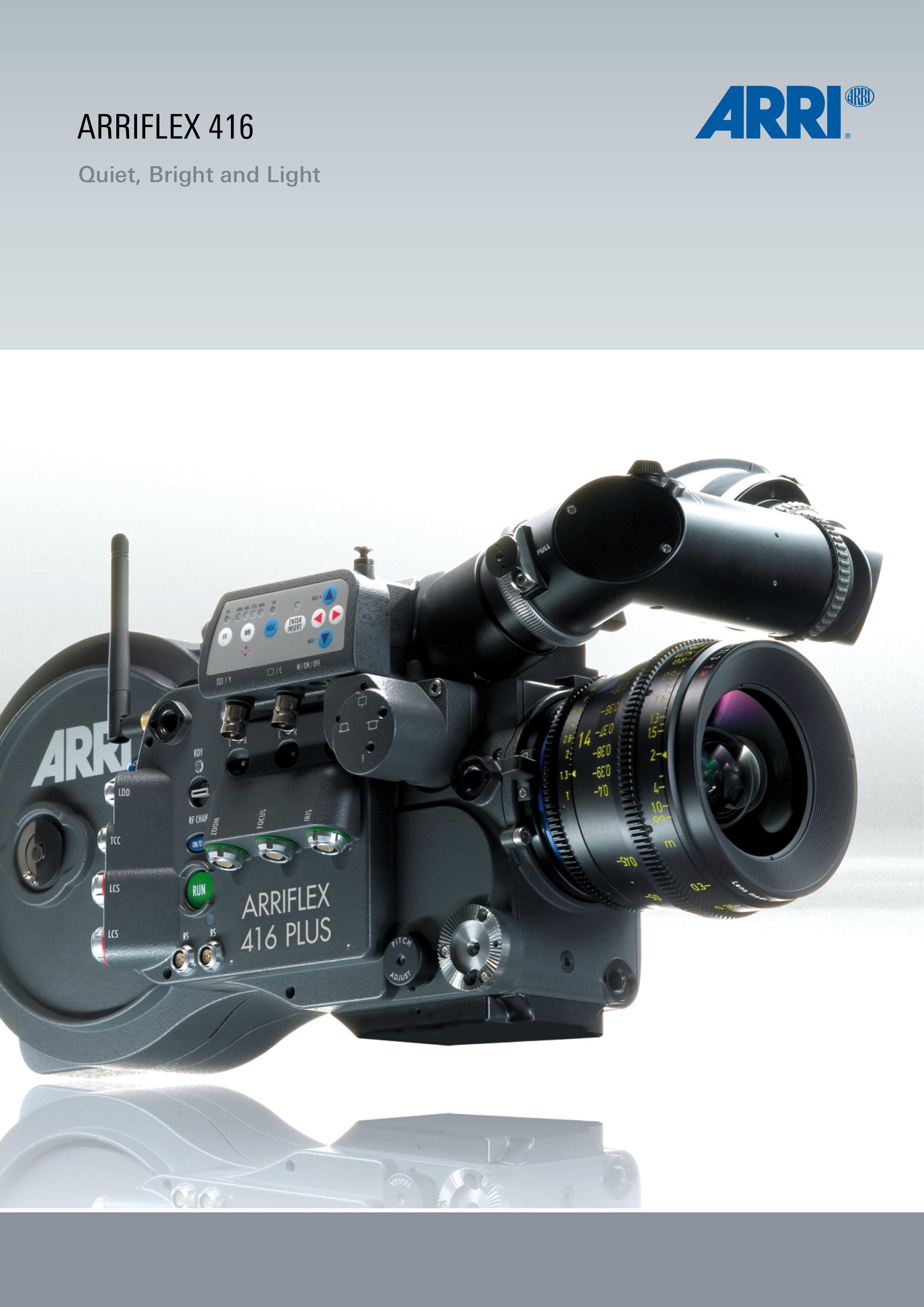 ARRI ARRIFLEX 416 Film Camera User Manual
