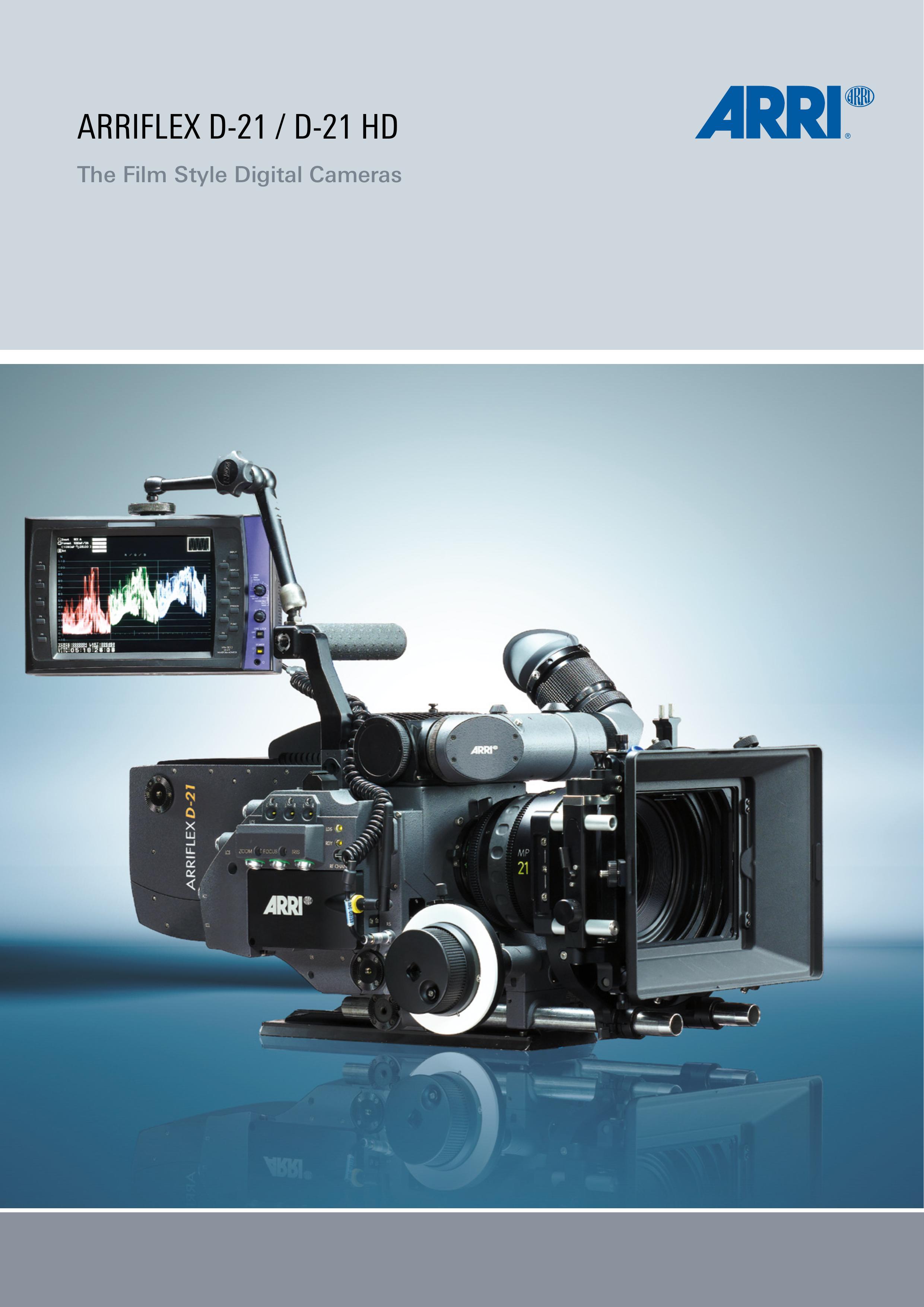 ARRI ARRIFLEX D-21 HD Film Camera User Manual