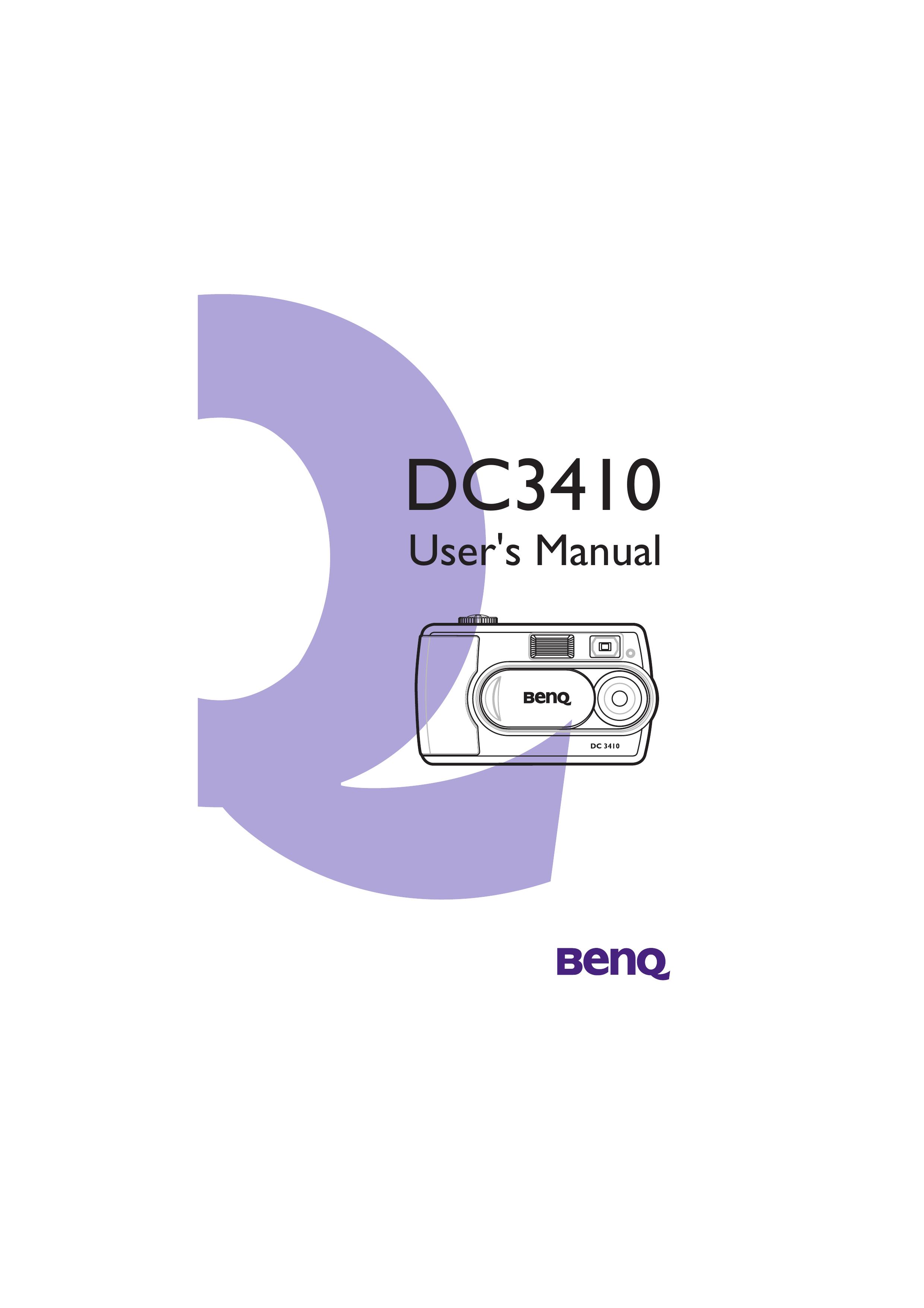 BenQ DC 3410 Film Camera User Manual