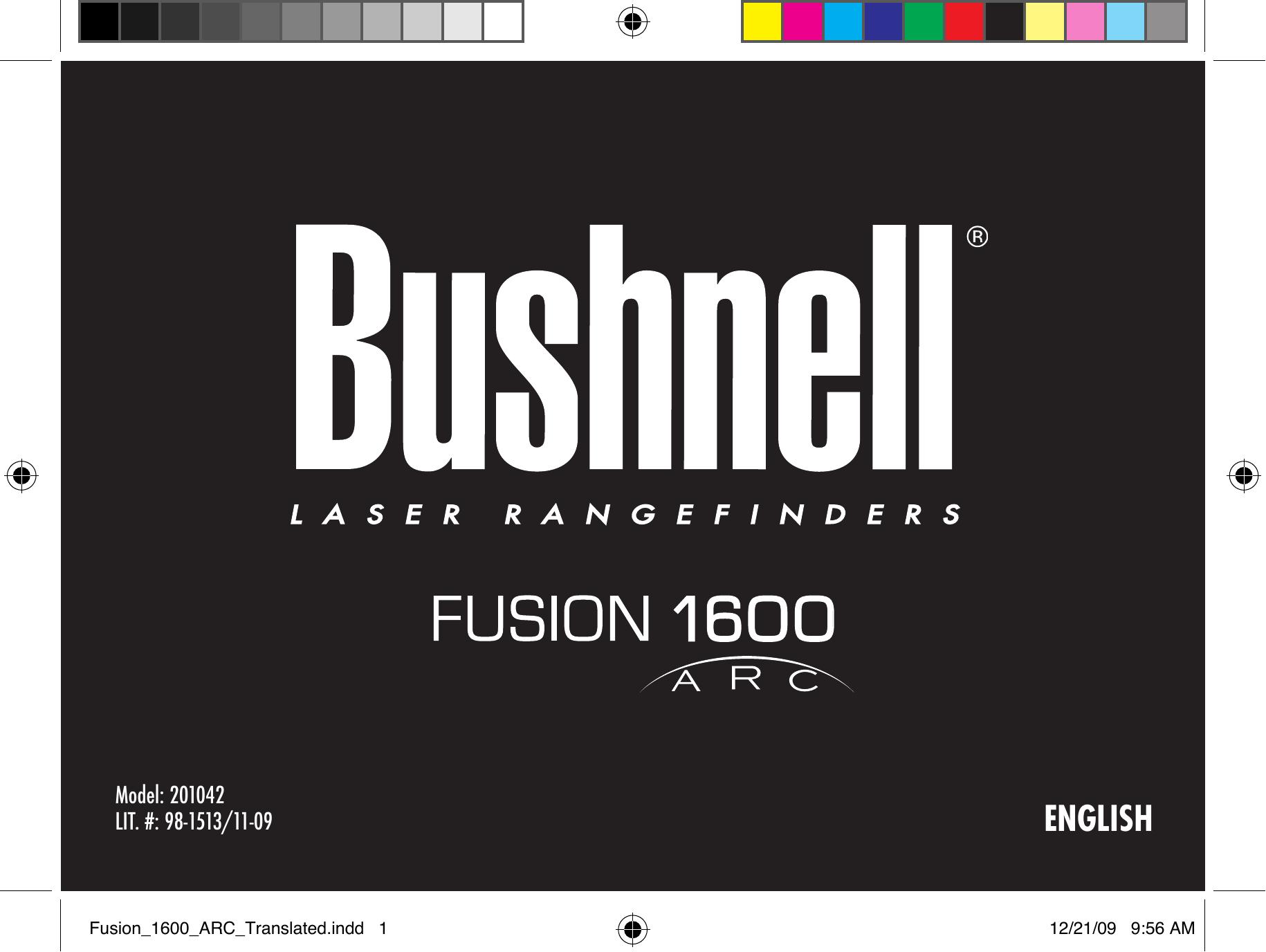 Bushnell 201042 Film Camera User Manual