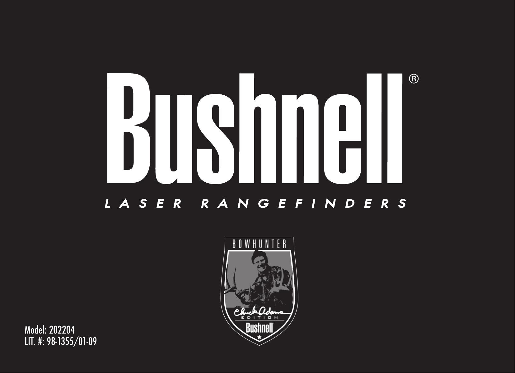 Bushnell 98-1355/01-09 Film Camera User Manual