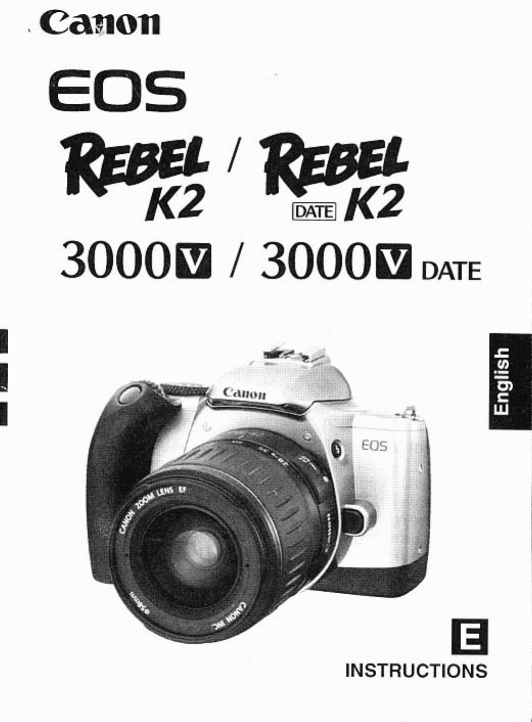 Canon 9113A001 Film Camera User Manual