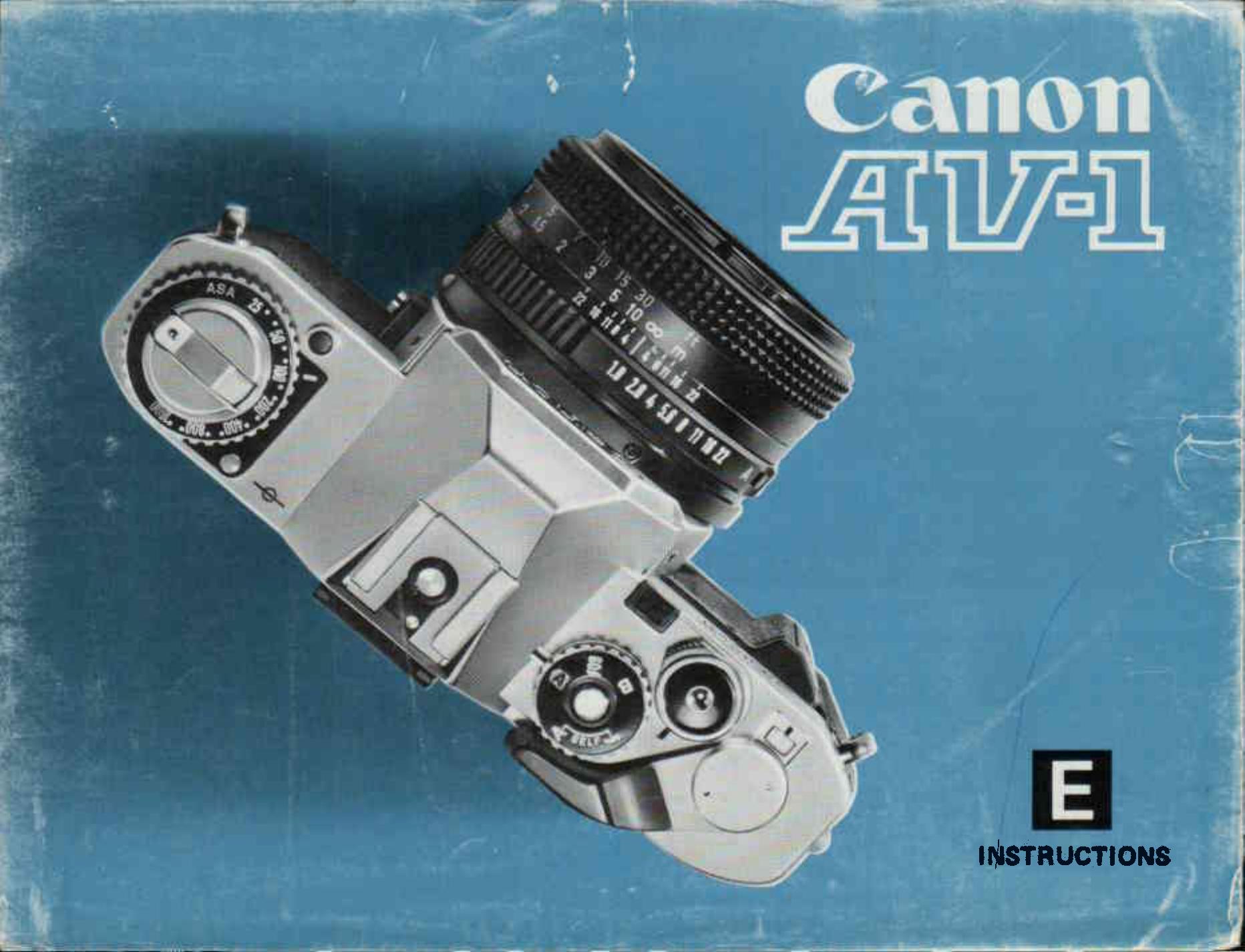 Canon AV 1 Film Camera User Manual