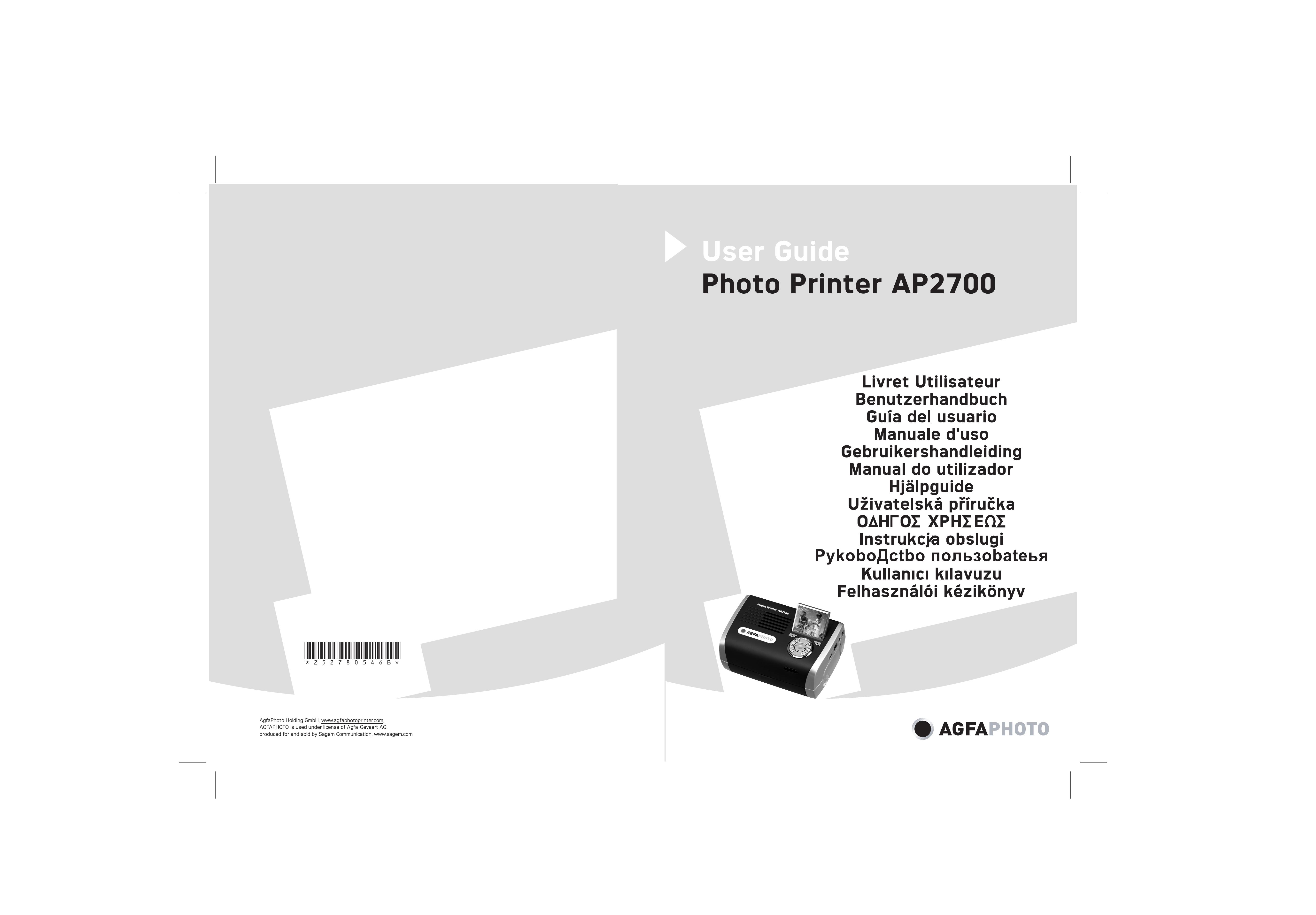 Ansco AP2700 Photo Printer User Manual