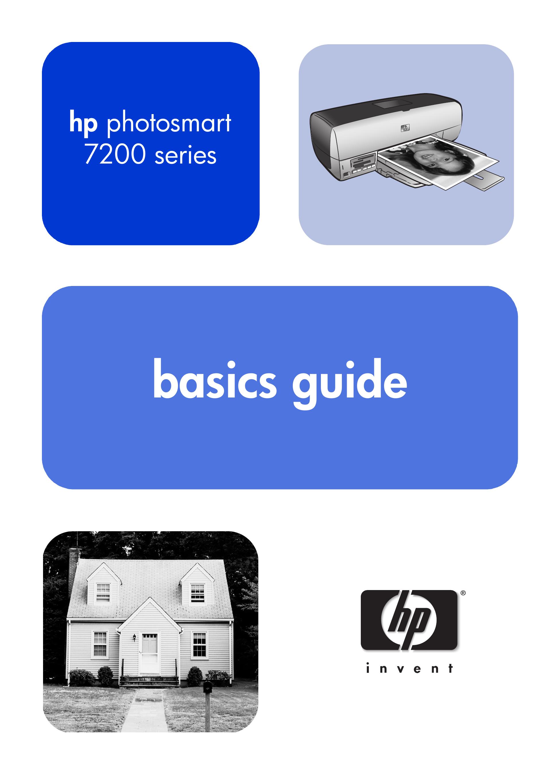HP (Hewlett-Packard) 7200 Series Photo Printer User Manual
