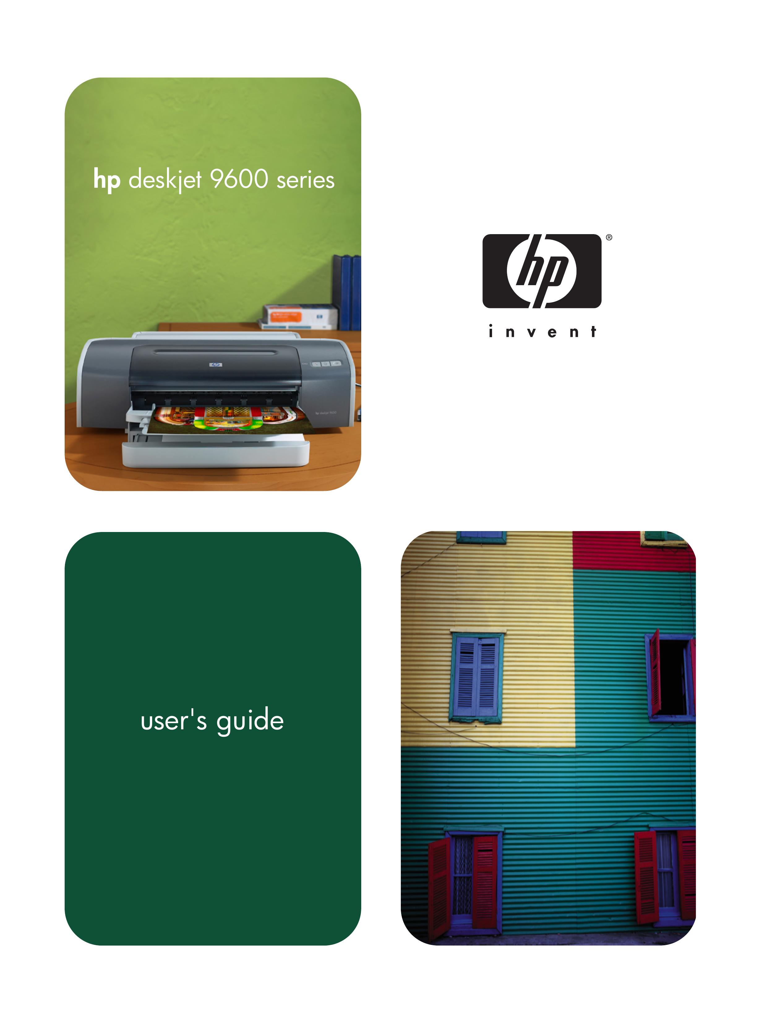 HP (Hewlett-Packard) 9600 Series Photo Printer User Manual