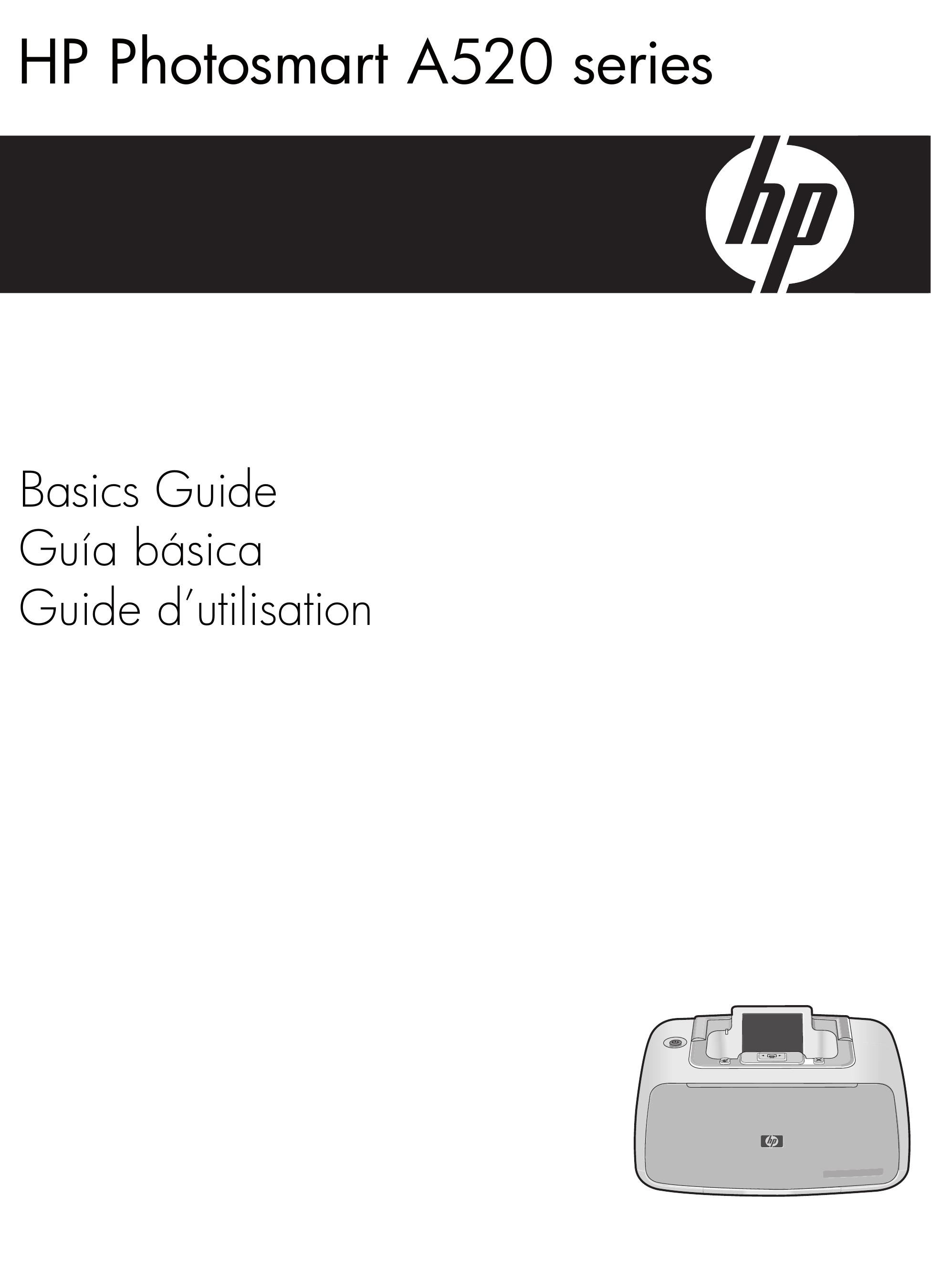 HP (Hewlett-Packard) A528 Photo Printer User Manual